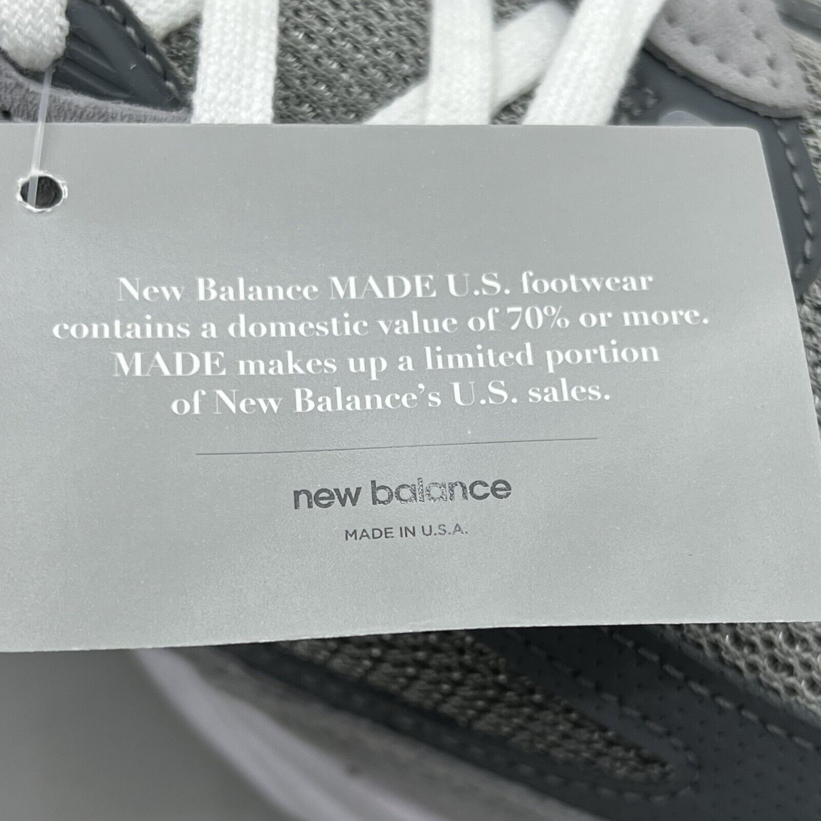 New Balance New Balance 990v6 Made in USA Castlerock Men Size 11.5 4E Size US 11.5 / EU 44-45 - 10 Thumbnail
