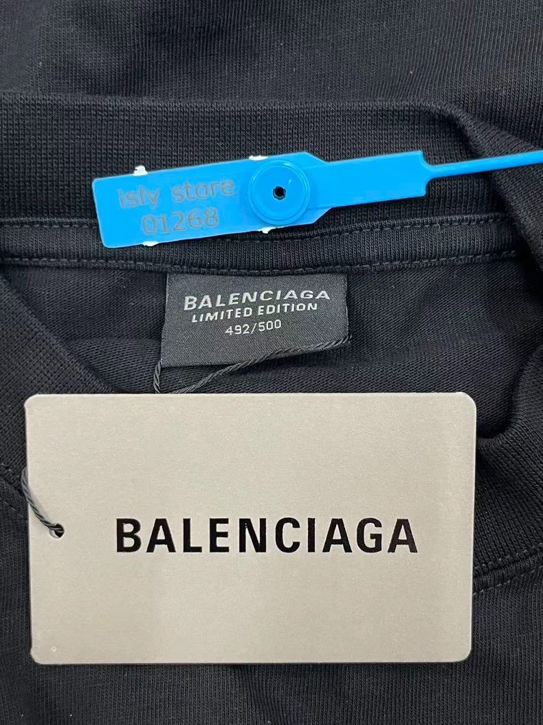 Balenciaga Balenciaga Alipay Co-Branded Alphabet Logo Printed Round N Size US M / EU 48-50 / 2 - 5 Thumbnail
