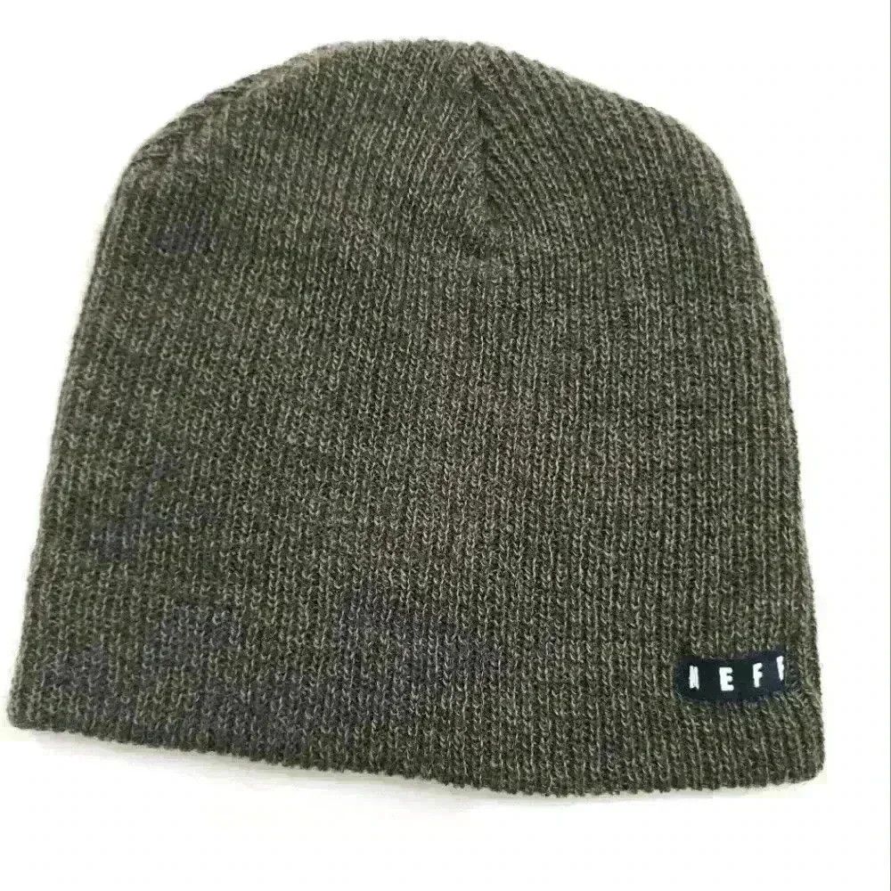 NEFF Neff Mens Unisex Green Winter Knit Snow Outdoor Beanie Ever Size ONE SIZE - 1 Thumbnail