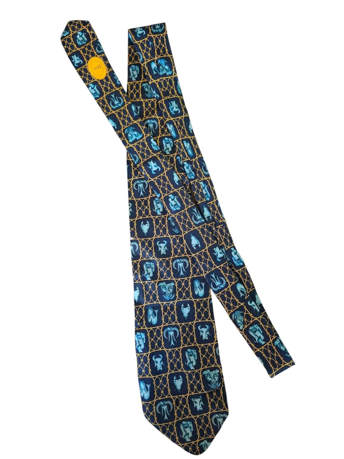 Christian Dior Monsieur Christian Dior Vintage 70s premium tie vintage Size ONE SIZE - 3 Thumbnail