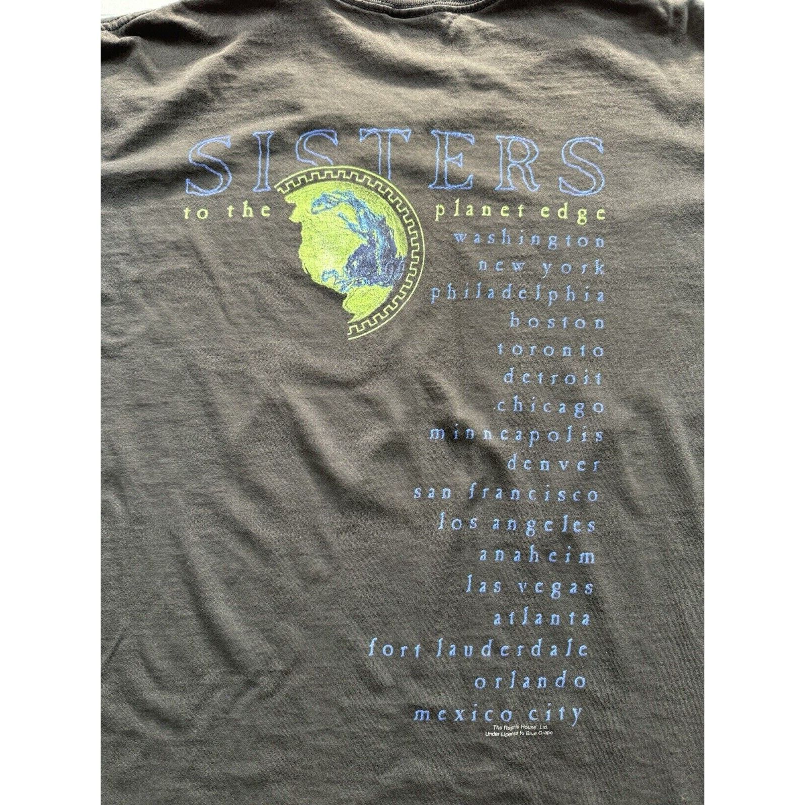 Delta Vintage The Sisters of Mercy T-Shirt Men’s XL Black Goth USA Size US XL / EU 56 / 4 - 5 Thumbnail