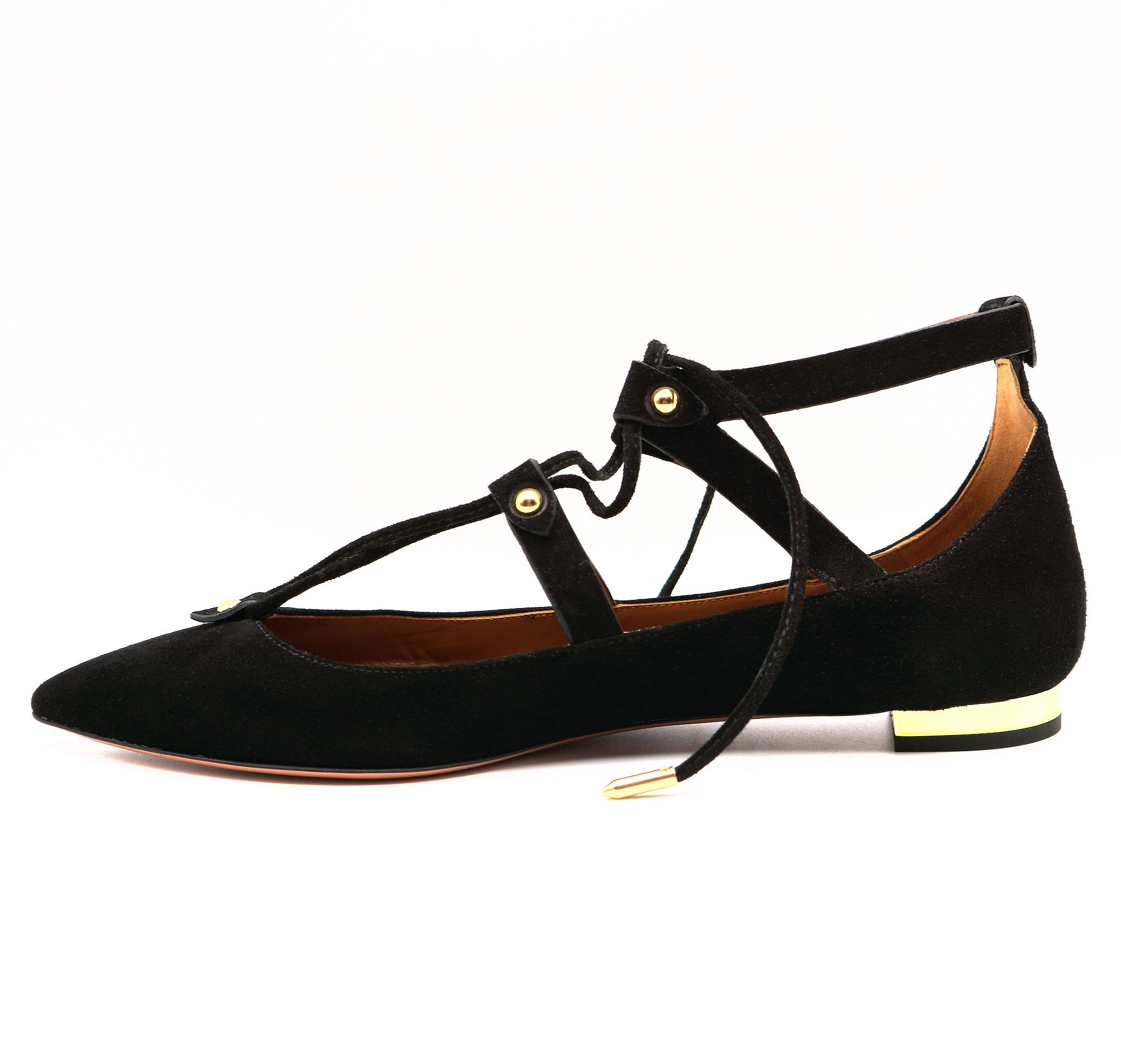 Aquazzura Bel Air Ballerina Flats NWOB Size US 6.5 / IT 36.5 - 5 Thumbnail