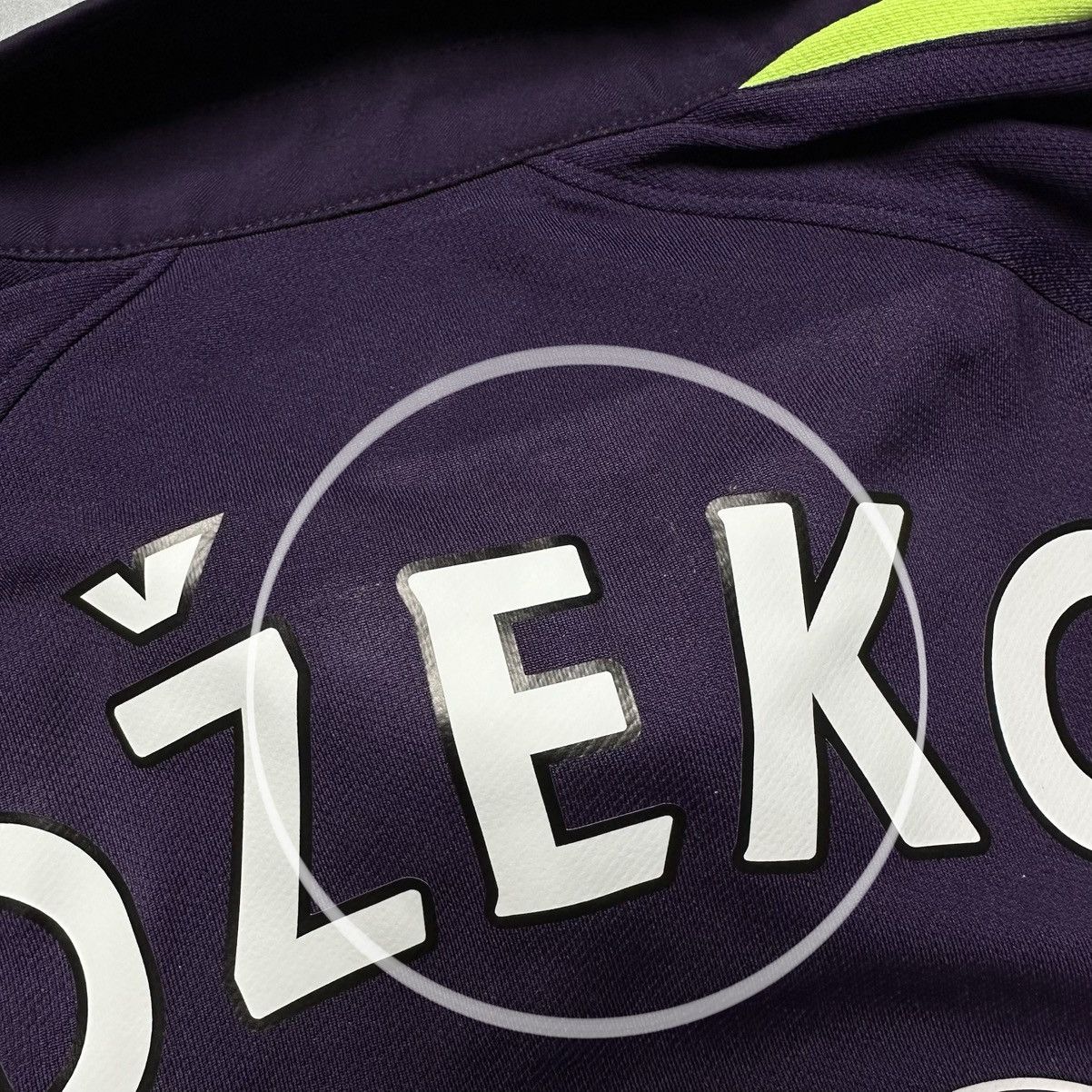 Nike MAN CITY NIKE 2014/2015 FOOTBALL THIRD JERSEY #10 DZEKO Size US XL / EU 56 / 4 - 14 Thumbnail
