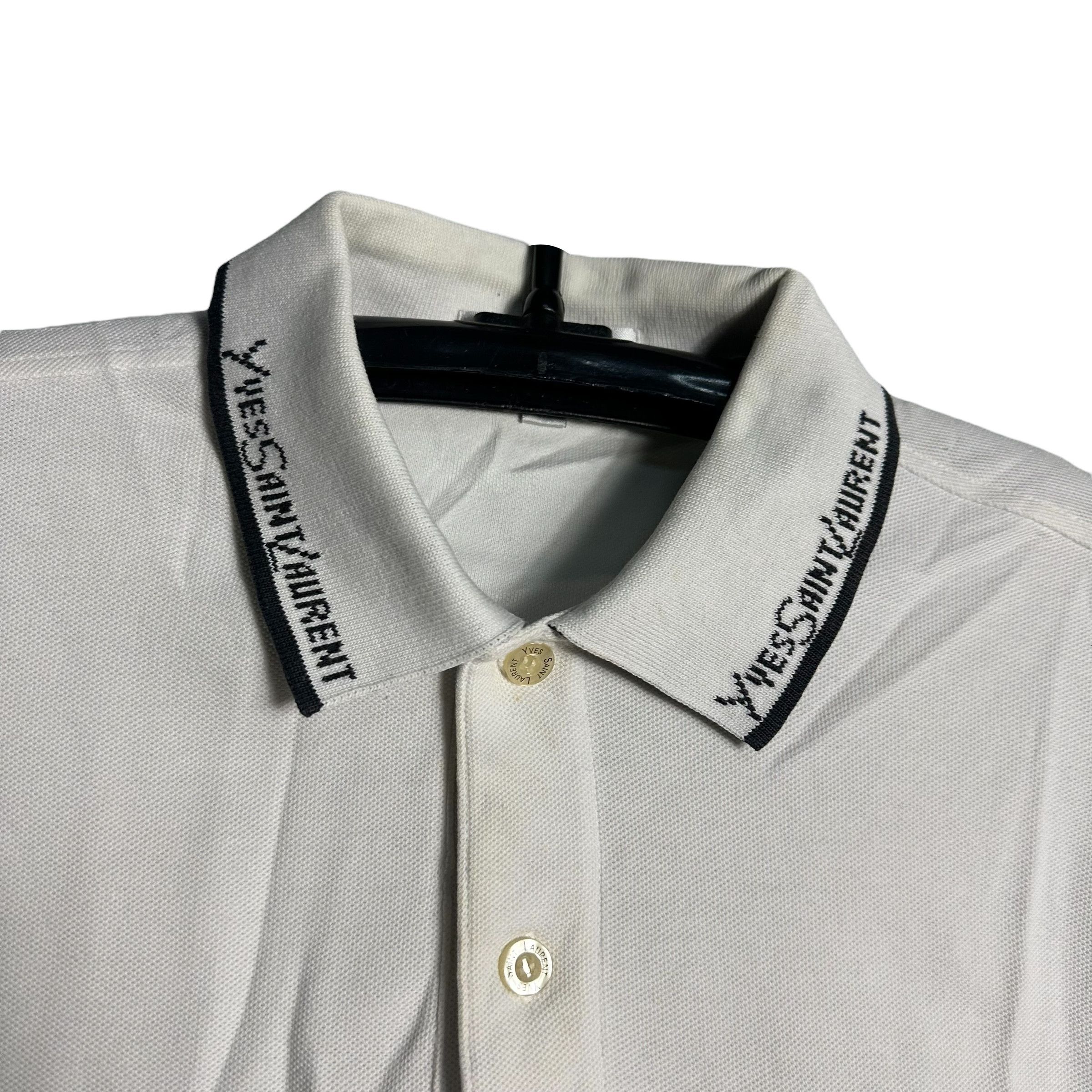 Yves Saint Laurent 🔥RARE🔥Vintage 90s Yves Saint Laurent YSL Polo Shirt Size US M / EU 48-50 / 2 - 3 Thumbnail