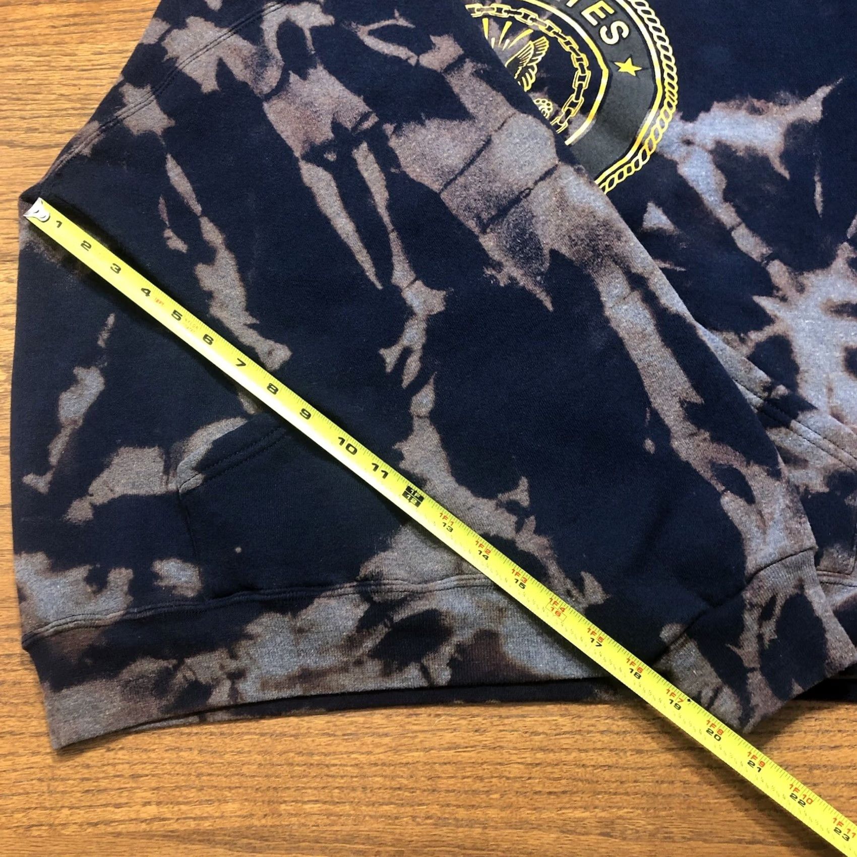 Soffe VINTAGE Soffe United States Navy Hoodie Adult L Blue USA Tie Dye 90s Mens Size US L / EU 52-54 / 3 - 7 Thumbnail