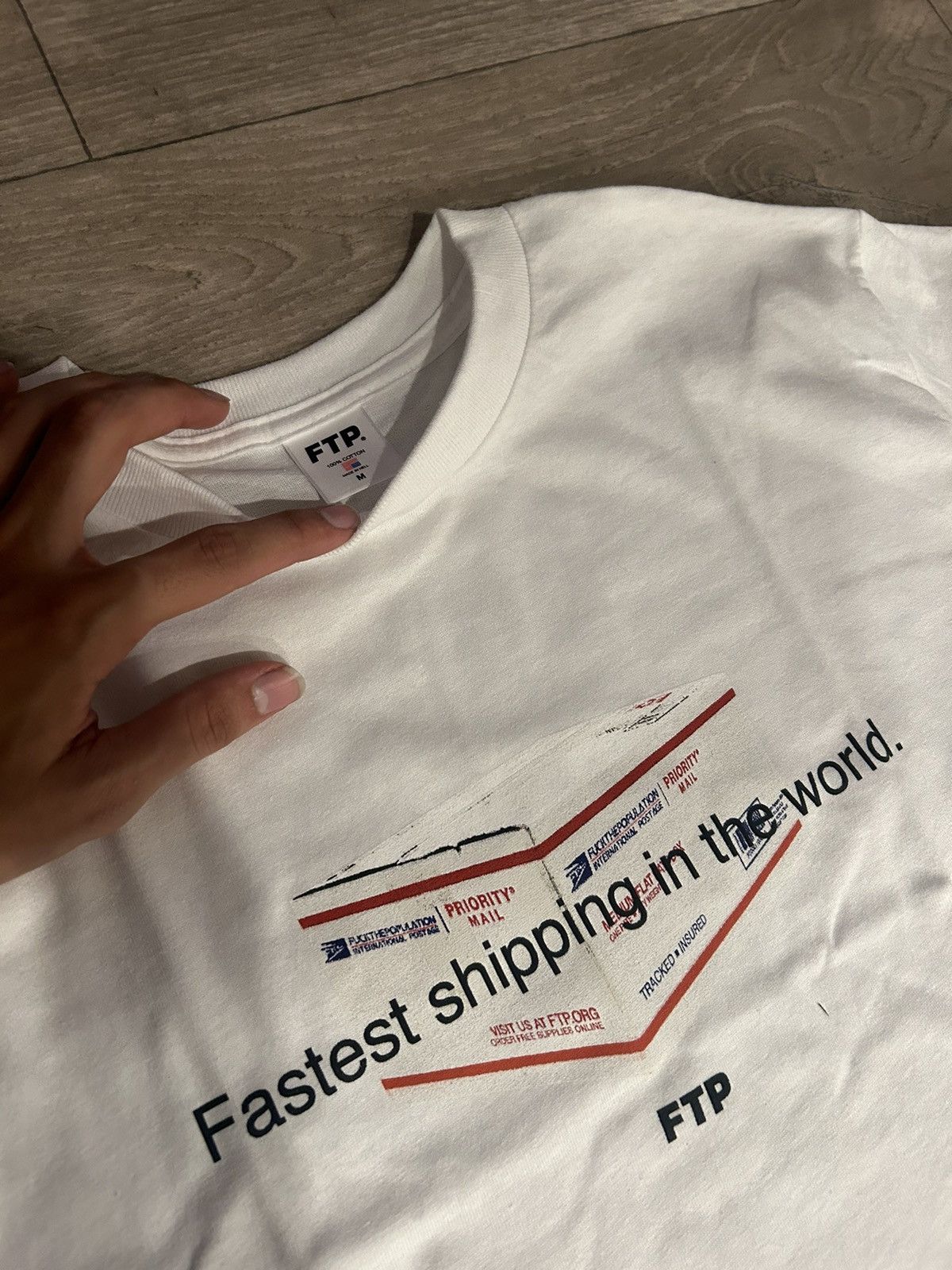 Fuck The Population × G59 Records Unreleased fastest shipping ever FTP shirt Size US M / EU 48-50 / 2 - 2 Thumbnail