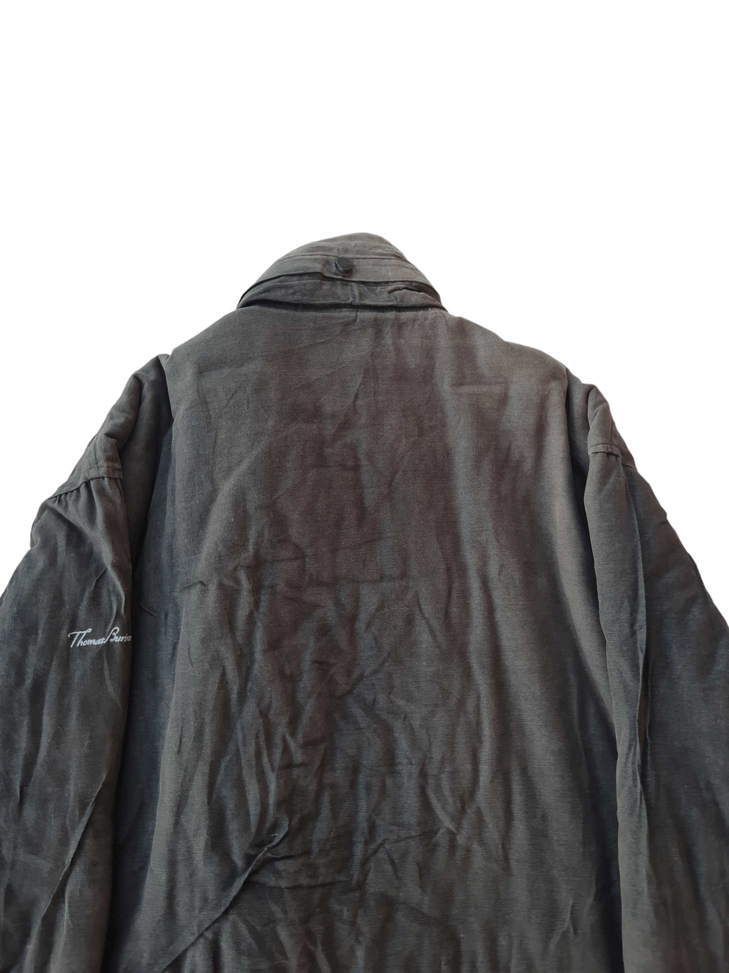Vintage Thomas Burberry Heavy Jacket Zipper Size US L / EU 52-54 / 3 - 7 Thumbnail