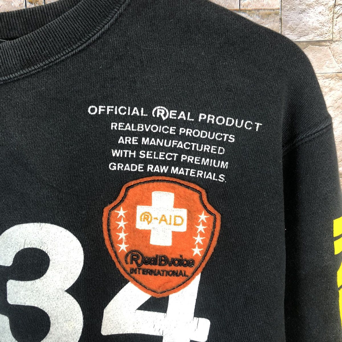 Japanese Brand Real B Voice Dark Blue Sweatshirt #A519 Size US M / EU 48-50 / 2 - 10 Thumbnail