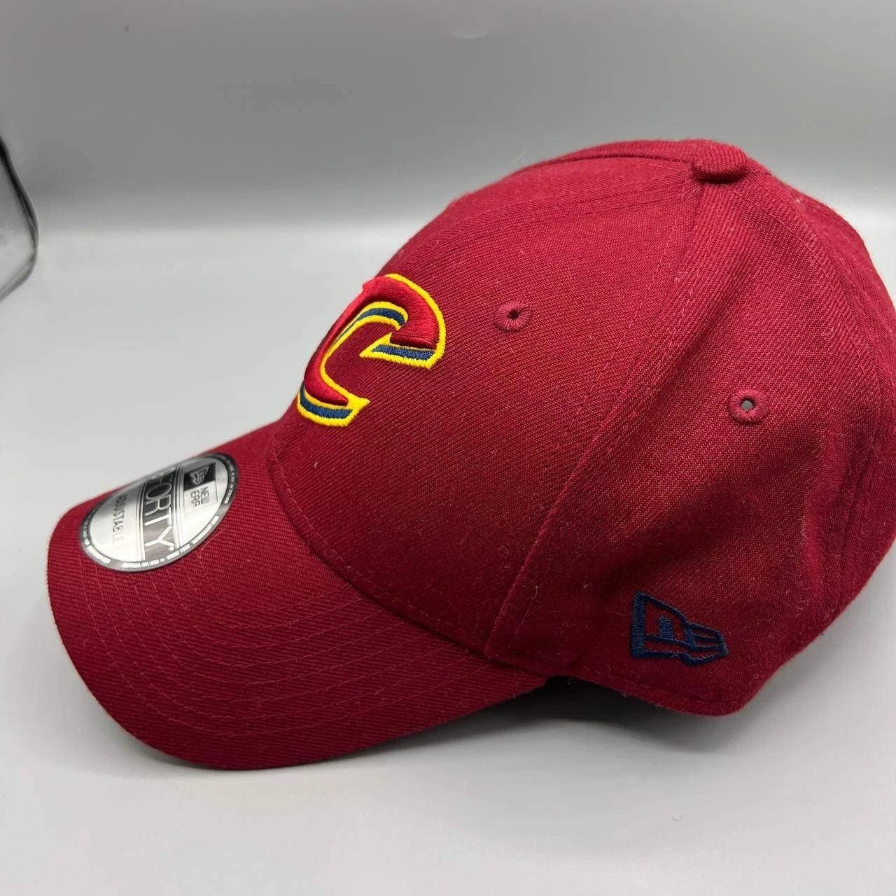 New Era Cleveland Cavaliers Hat Men Red Embroidered Strap Back Cap Size ONE SIZE - 7 Thumbnail
