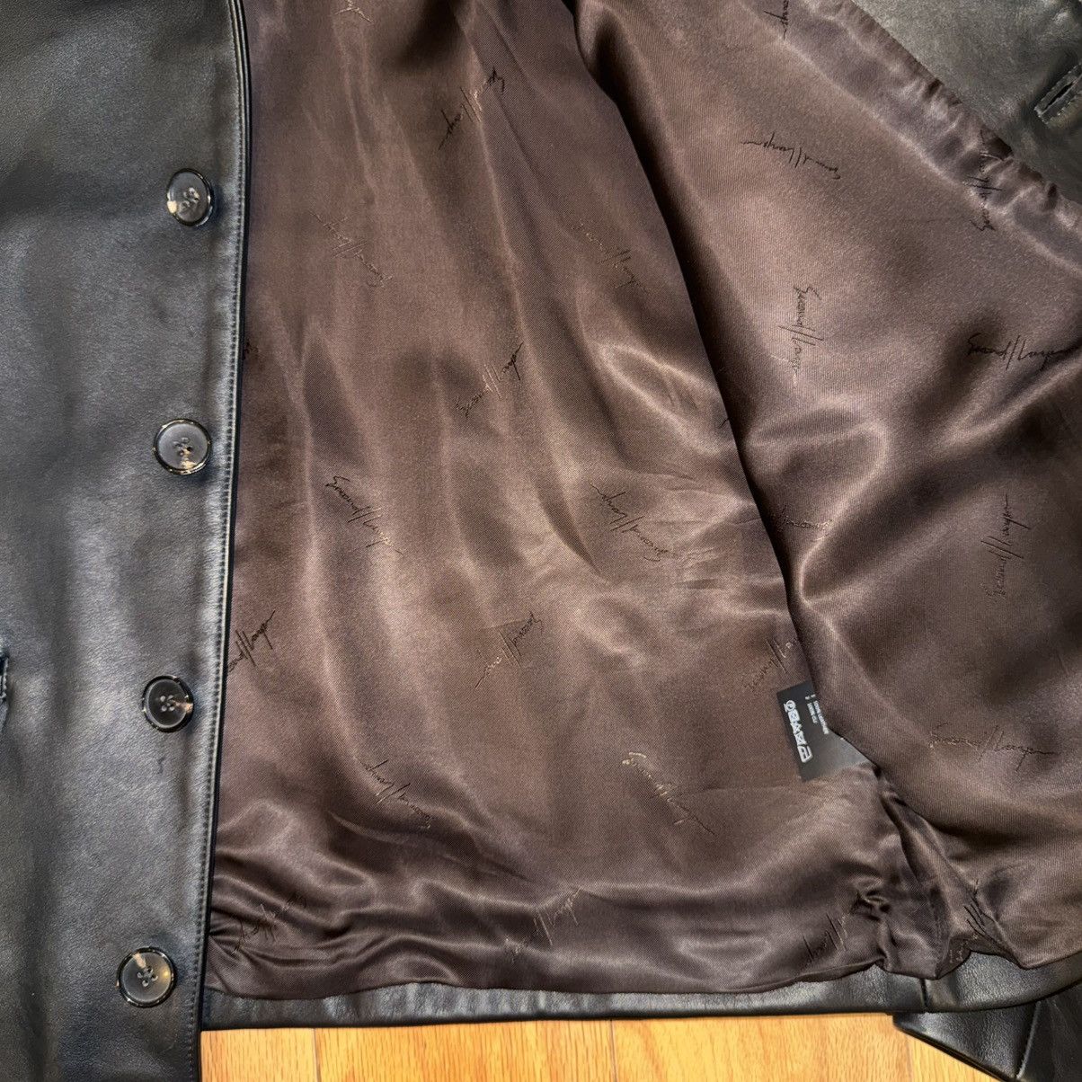 Second/Layer Second Layer 100% Leather Jacket | Made in Italy Size US L / EU 52-54 / 3 - 5 Thumbnail