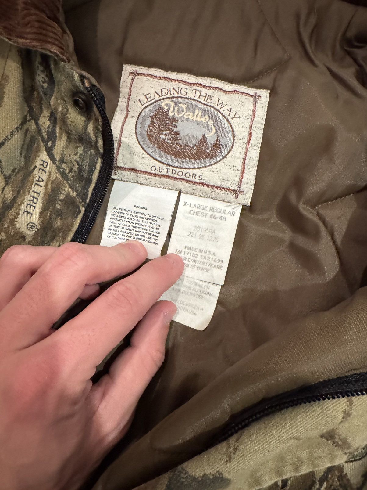 Realtree Vintage Walls Hunting Jacket XL Realtree Camo Camouflage Size US XL / EU 56 / 4 - 3 Thumbnail