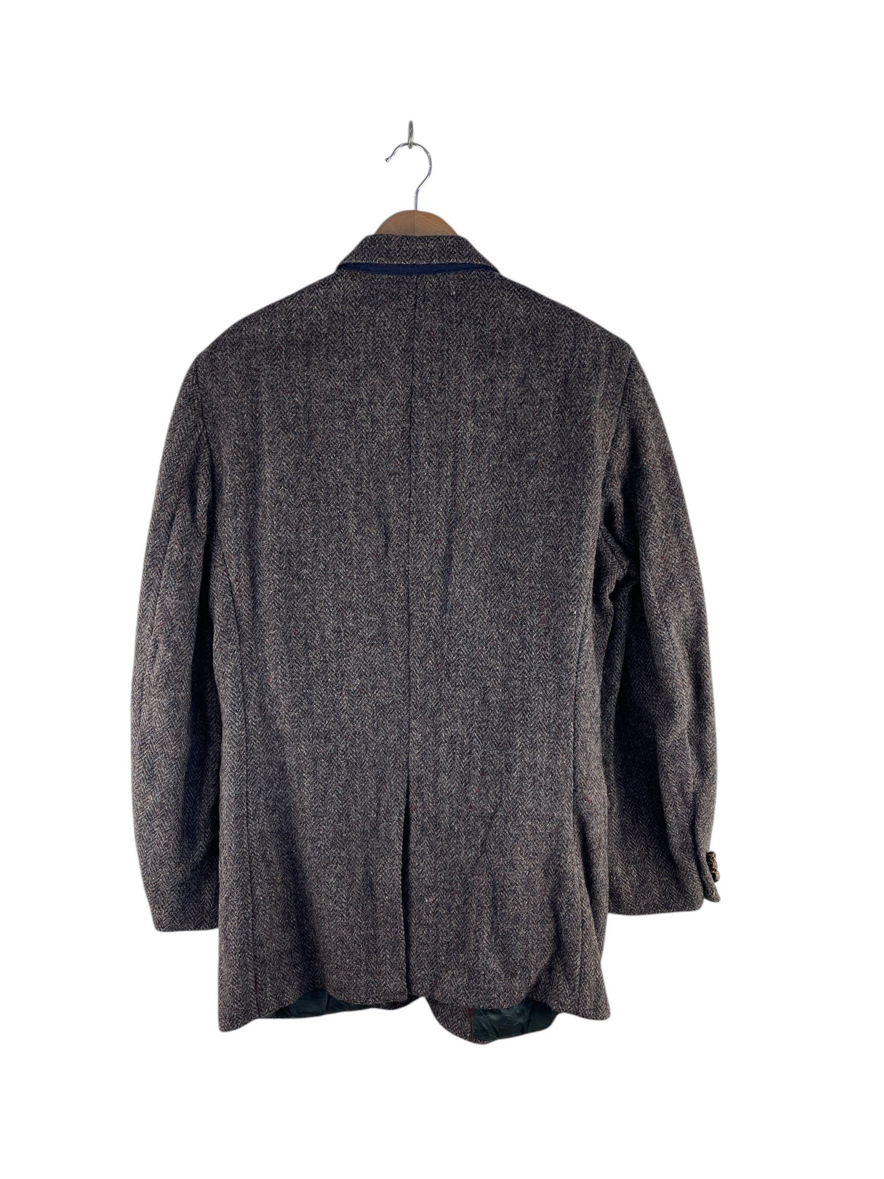 Harris Tweed Vintage Harris Tweed Wool Coat Jacket Size US S / EU 44-46 / 1 - 2 Thumbnail