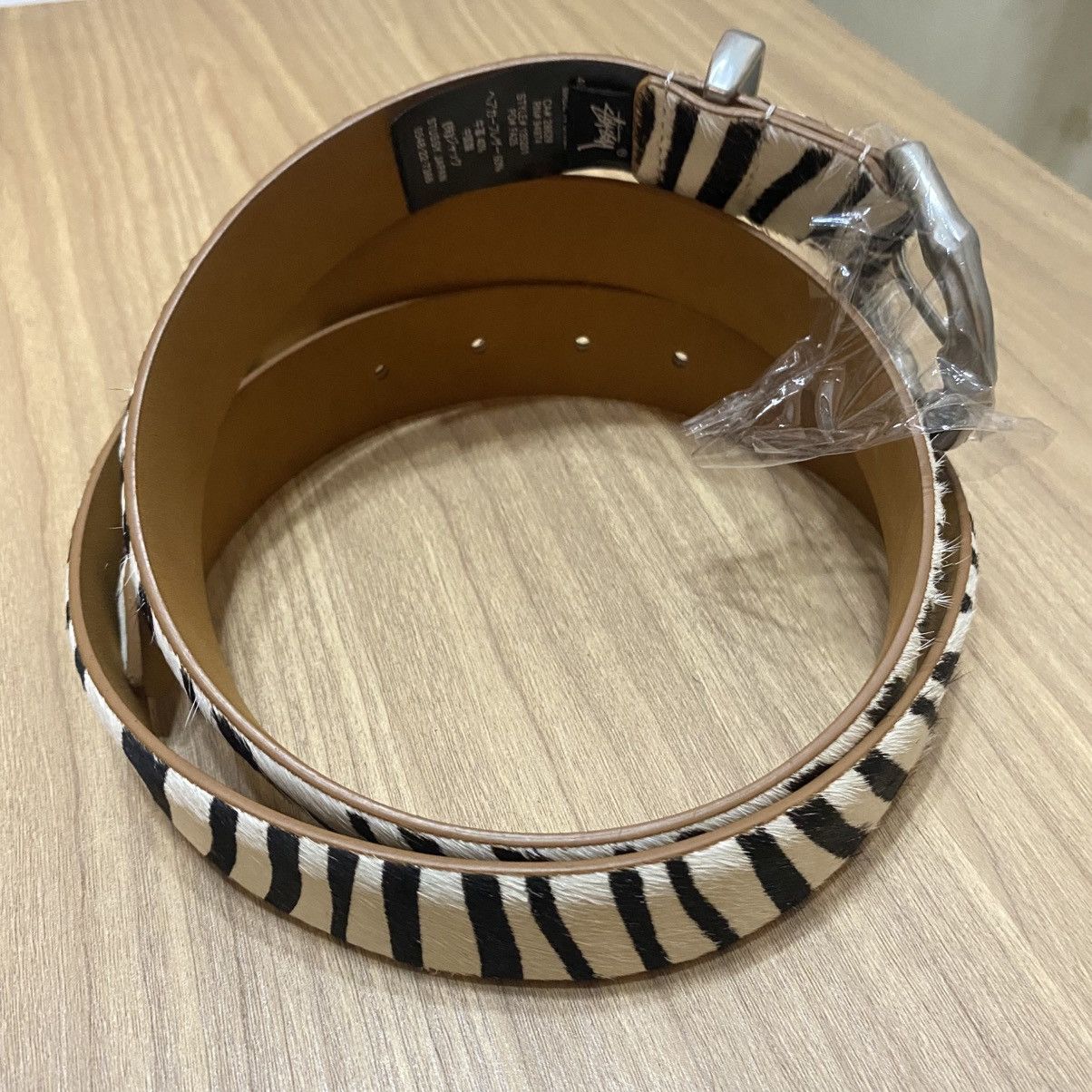 Stussy Stussy Hairy Belt "Zebra" Size ONE SIZE - 5 Thumbnail