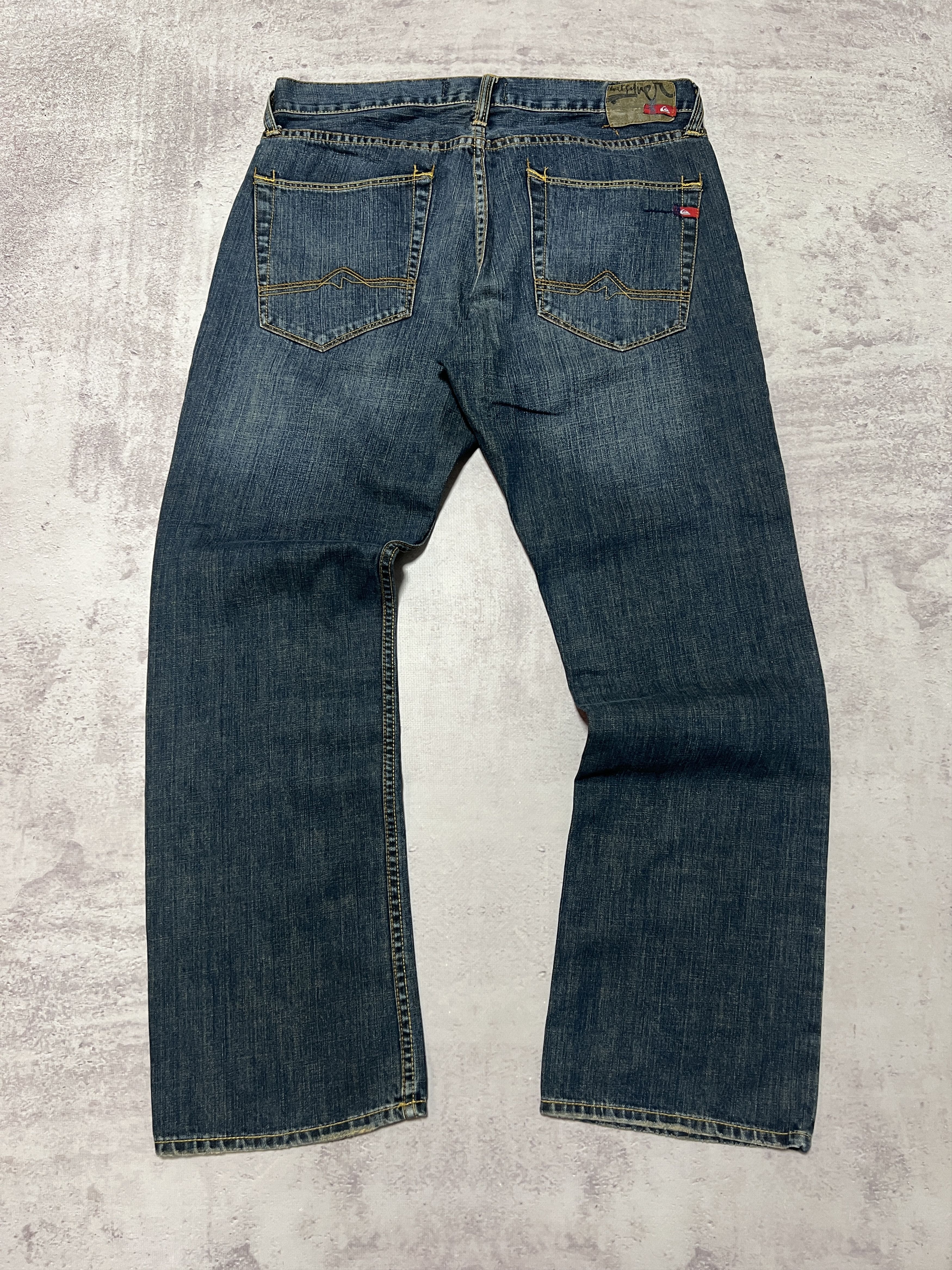 Quiksilver Quiksilver Y2K Vintage Washed Denim Jeans Size US 34 / EU 50 - 1 Thumbnail
