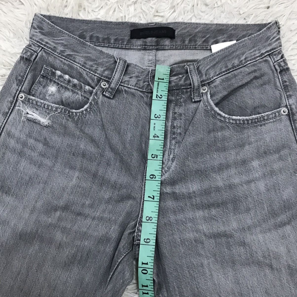 Uniqlo Uniqlo Distressed Slim Tapered Fit Jeans Size 24" / US 00 / IT 34 - 20 Thumbnail