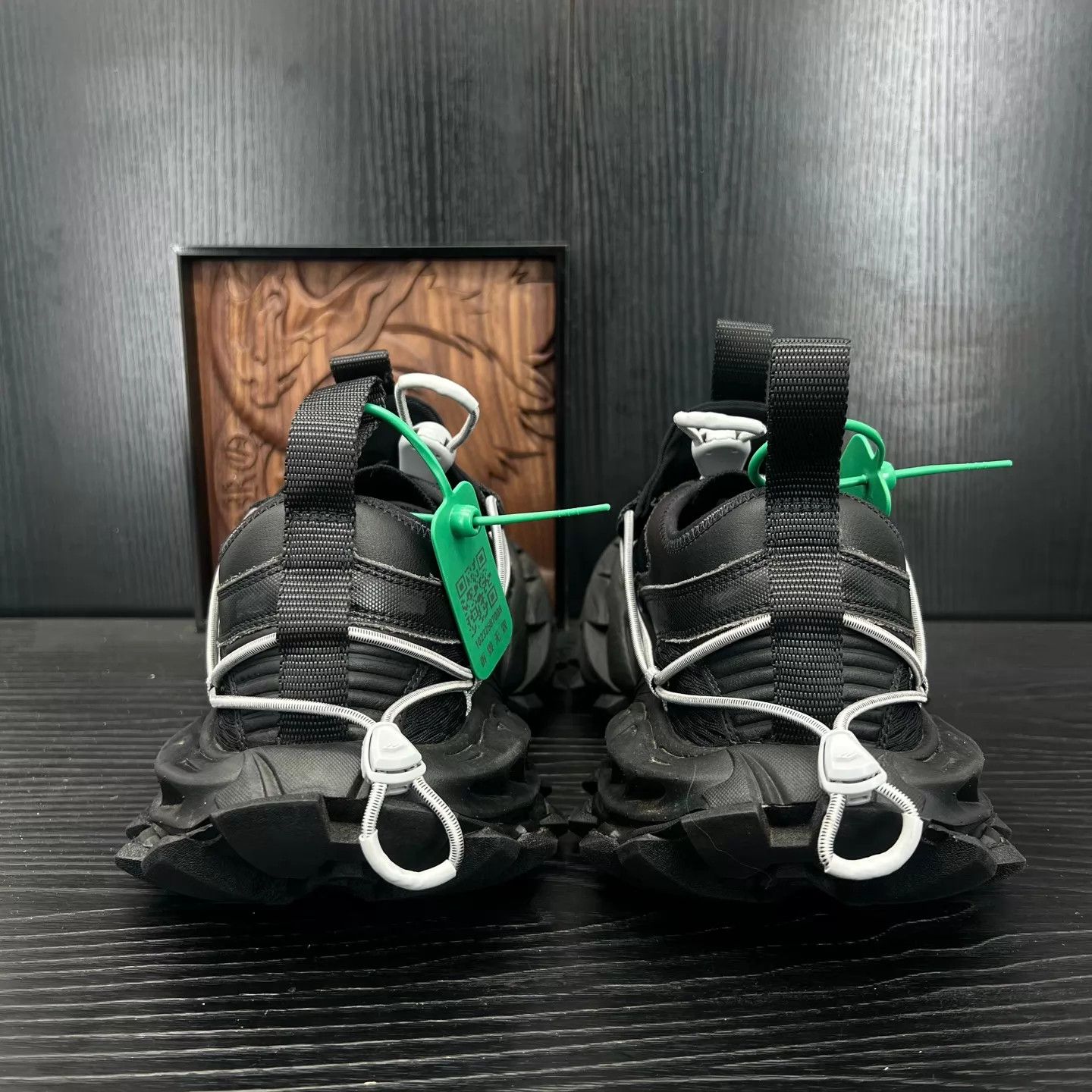 Balenciaga Balenciaga Hike Black 45 Like New Original Box & Accessories Size US 12 / EU 45 - 4 Thumbnail