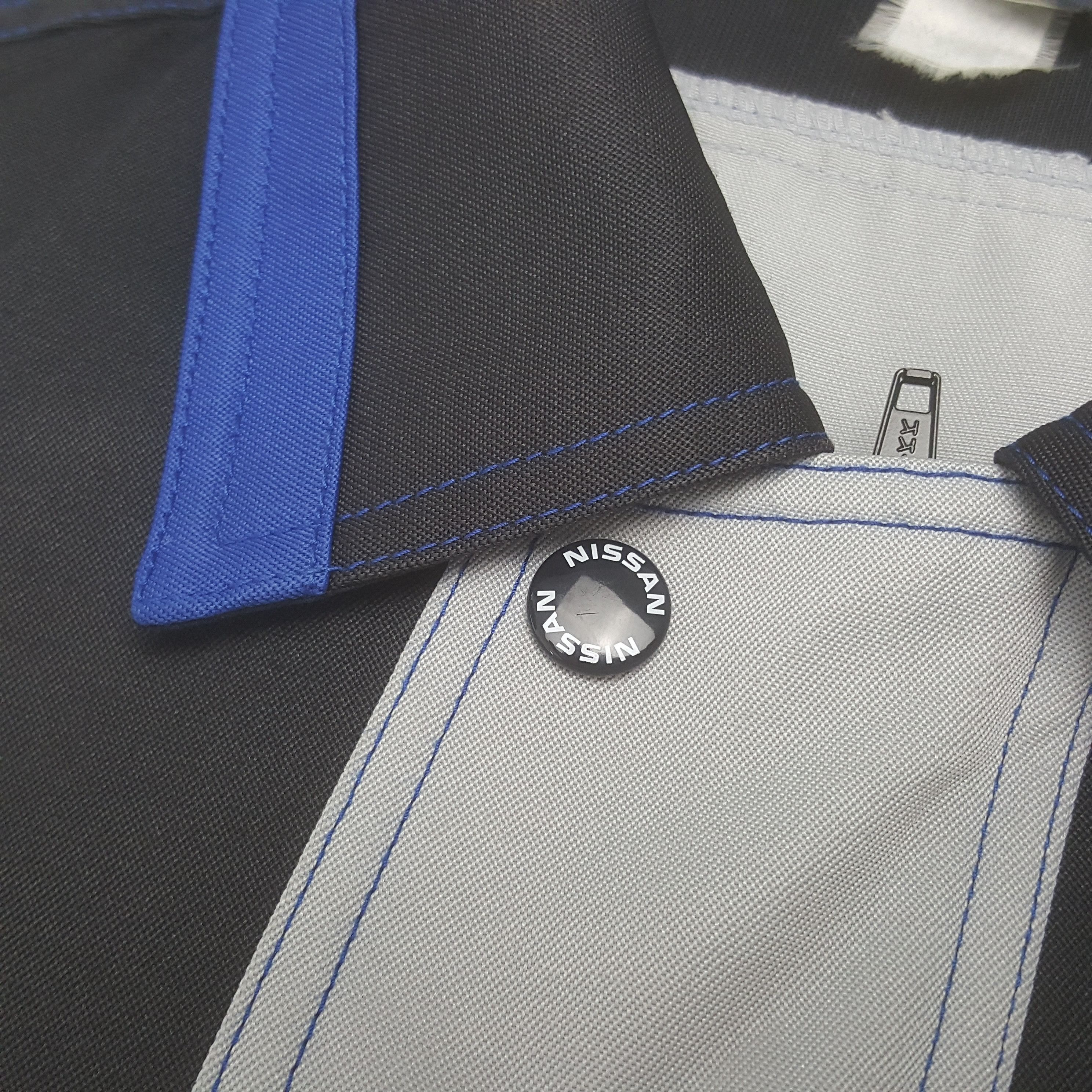 Japanese Brand × Vintage Vintage Nissan Blue Stage Racing Worker Sport Jacket Size US L / EU 52-54 / 3 - 9 Thumbnail