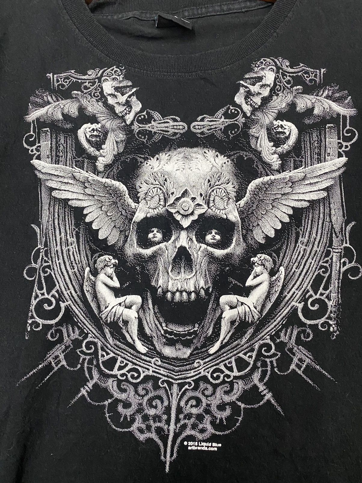 Other Skulls The Skeletons Art Brand Tshirt Size US M / EU 48-50 / 2 - 3 Thumbnail