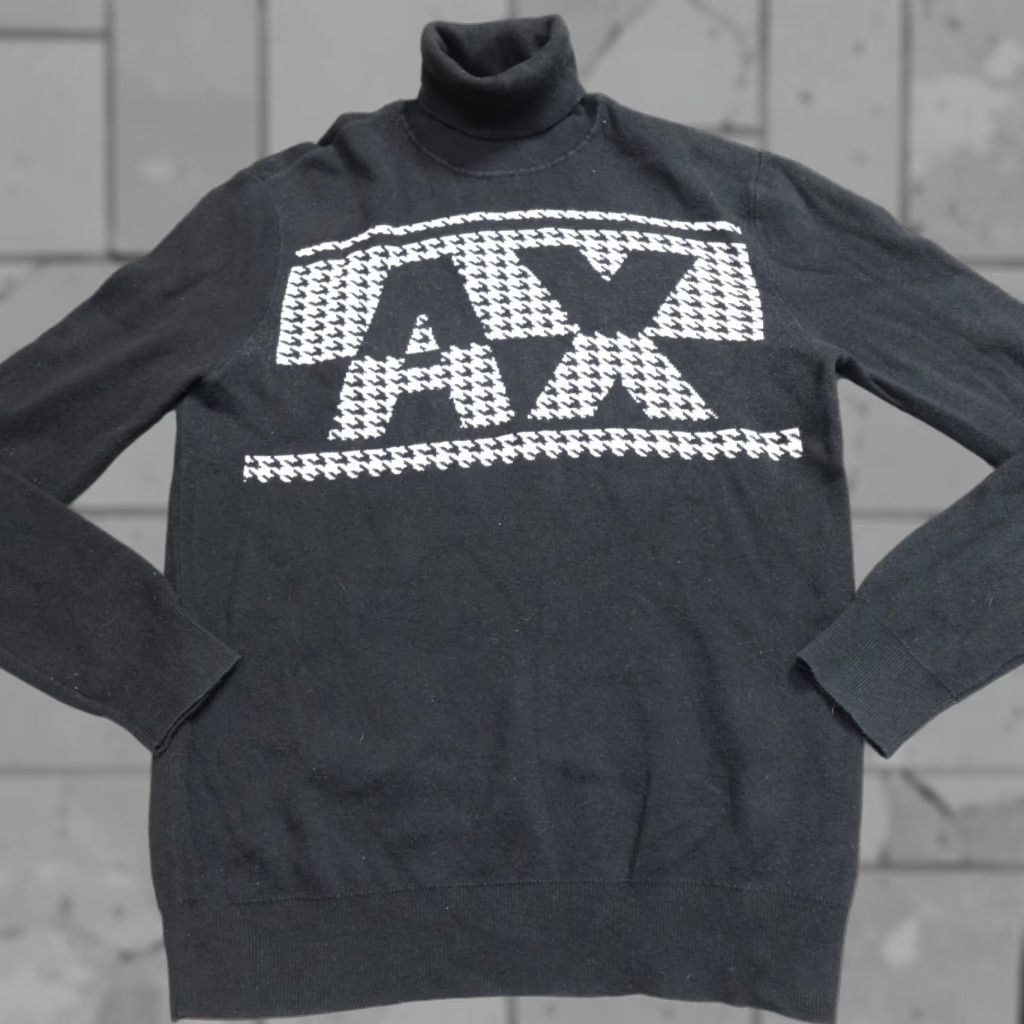 Armani Exchange Armani Exchange Sweater Pullover Knit M Black Size US M / EU 48-50 / 2 - 1 Thumbnail