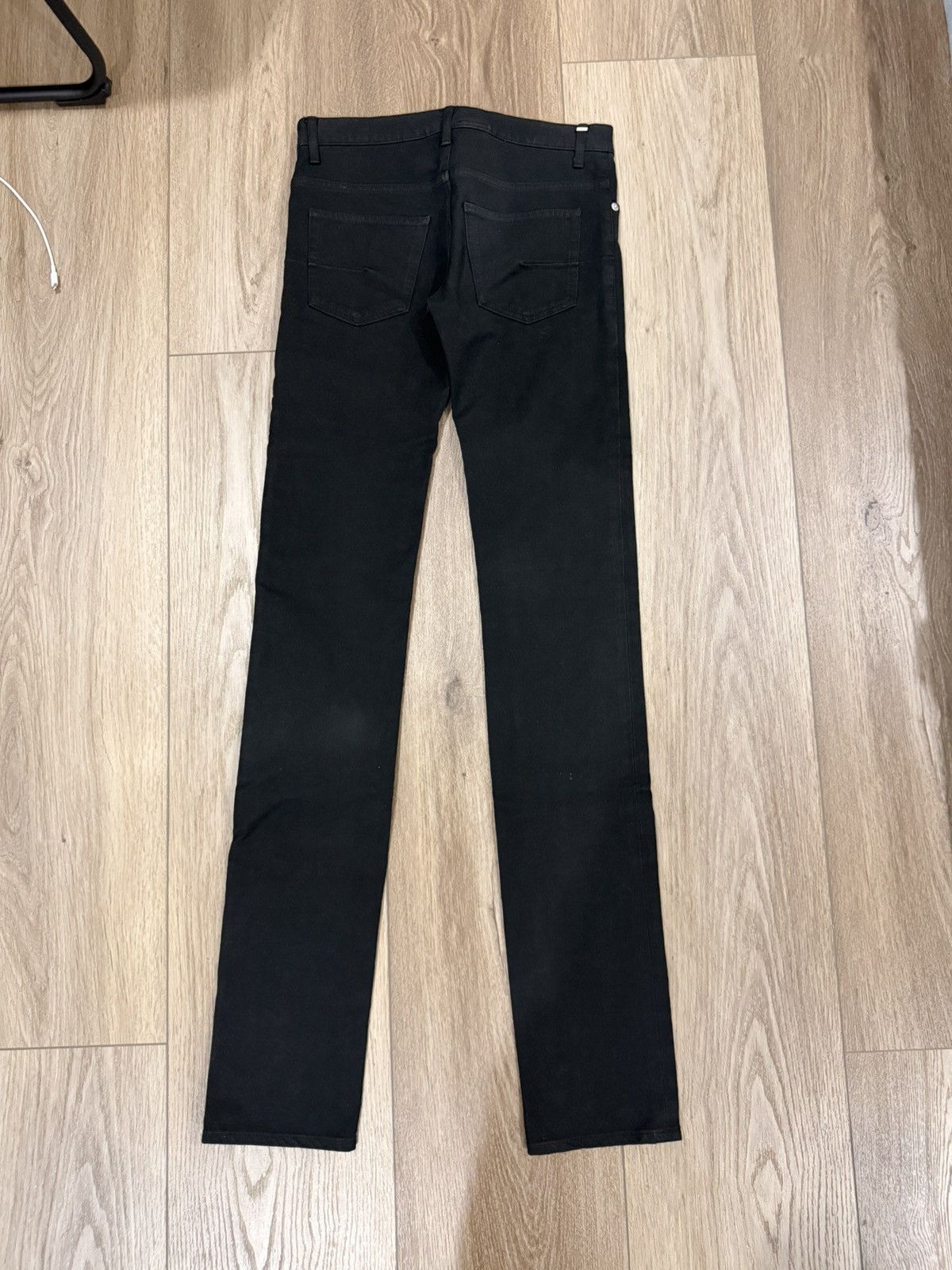 Dior JAPAN EXCLUSIVE Black Dior Jeans Size US 27 - 5 Thumbnail