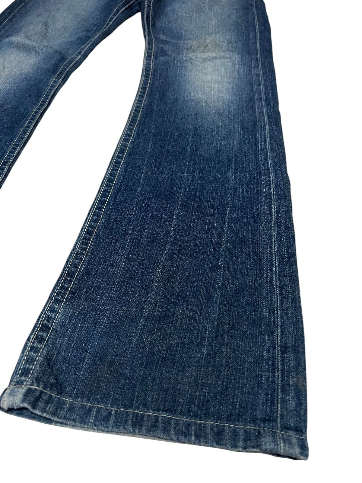 If Six Was Nine × Uniqlo 🌈2000s UNIQLO JEANS FOR MEN BOOTCUT WASHED Size US 30 / EU 46 - 4 Thumbnail