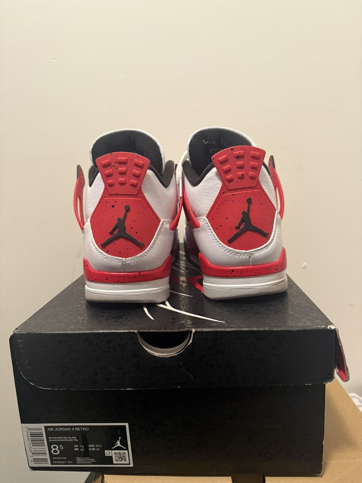 Jordan Brand Air jordan 4s Red cement Size US 8.5 / EU 41-42 - 7 Thumbnail
