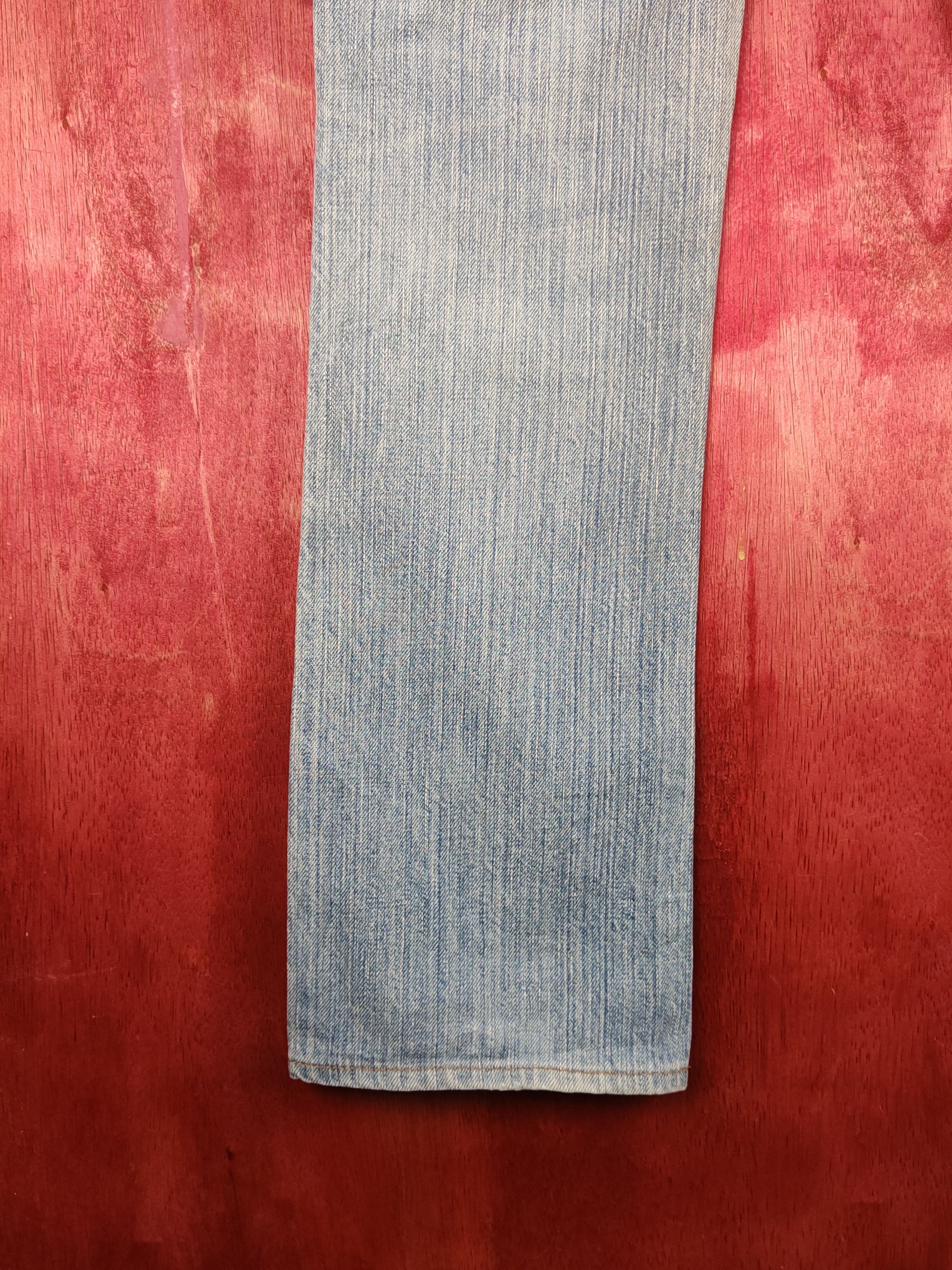 Japanese Brand Untitled Blue Distressed Multipocket Denim #S1586 Size 28" / US 6 / IT 42 - 9 Thumbnail
