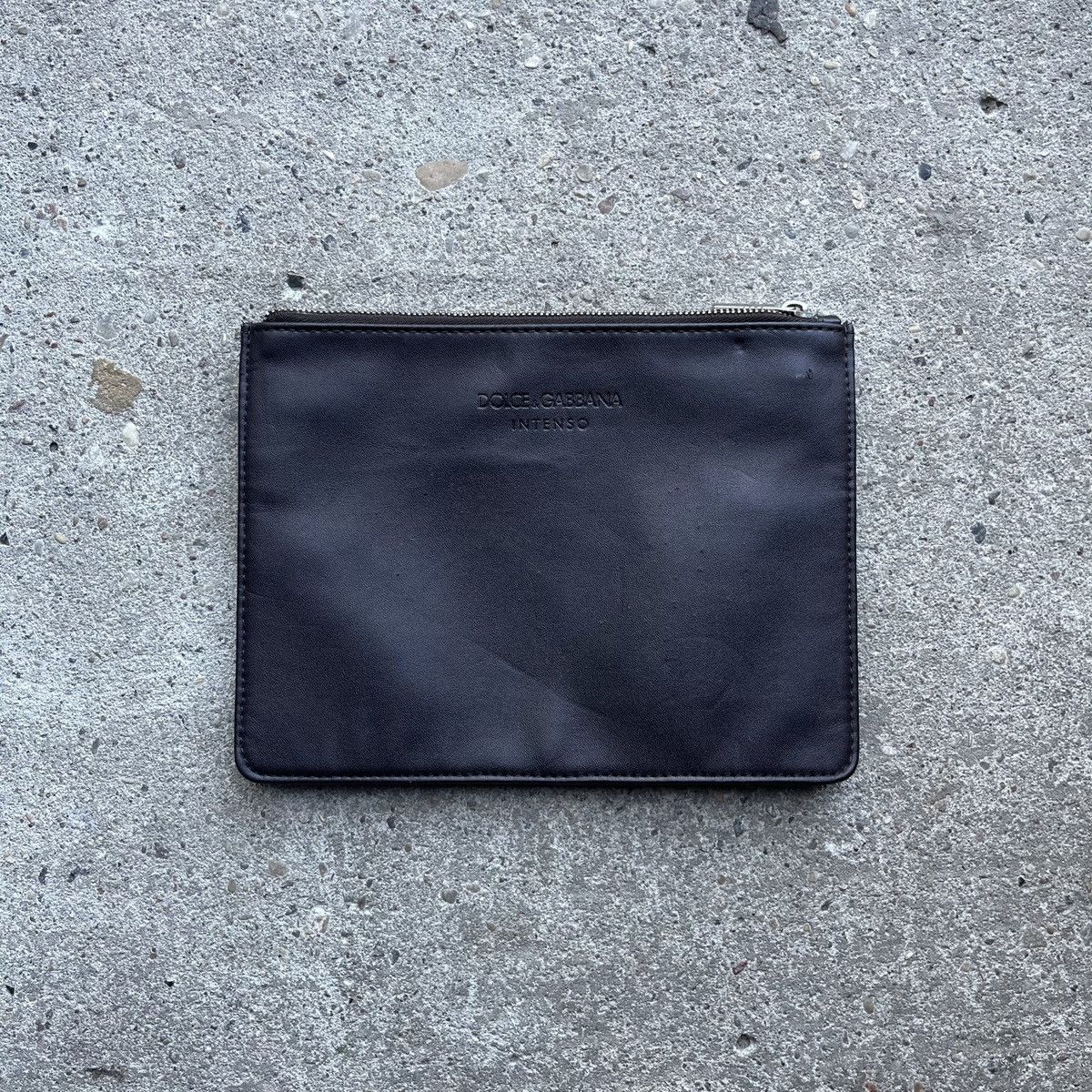 Dolce & Gabbana D&G Intenso leather pouch Size ONE SIZE - 1 Thumbnail
