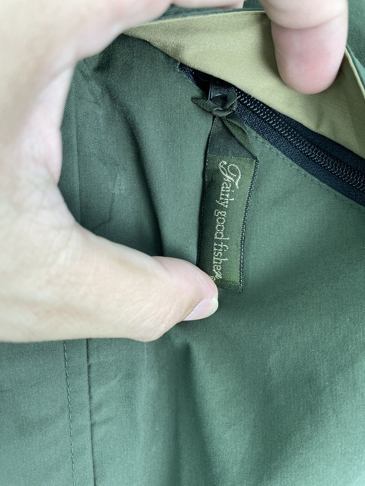 Japanese Brand 90s Fairly Good Fisher goretex lined fishing outdoor jacket Size US M / EU 48-50 / 2 - 3 Thumbnail