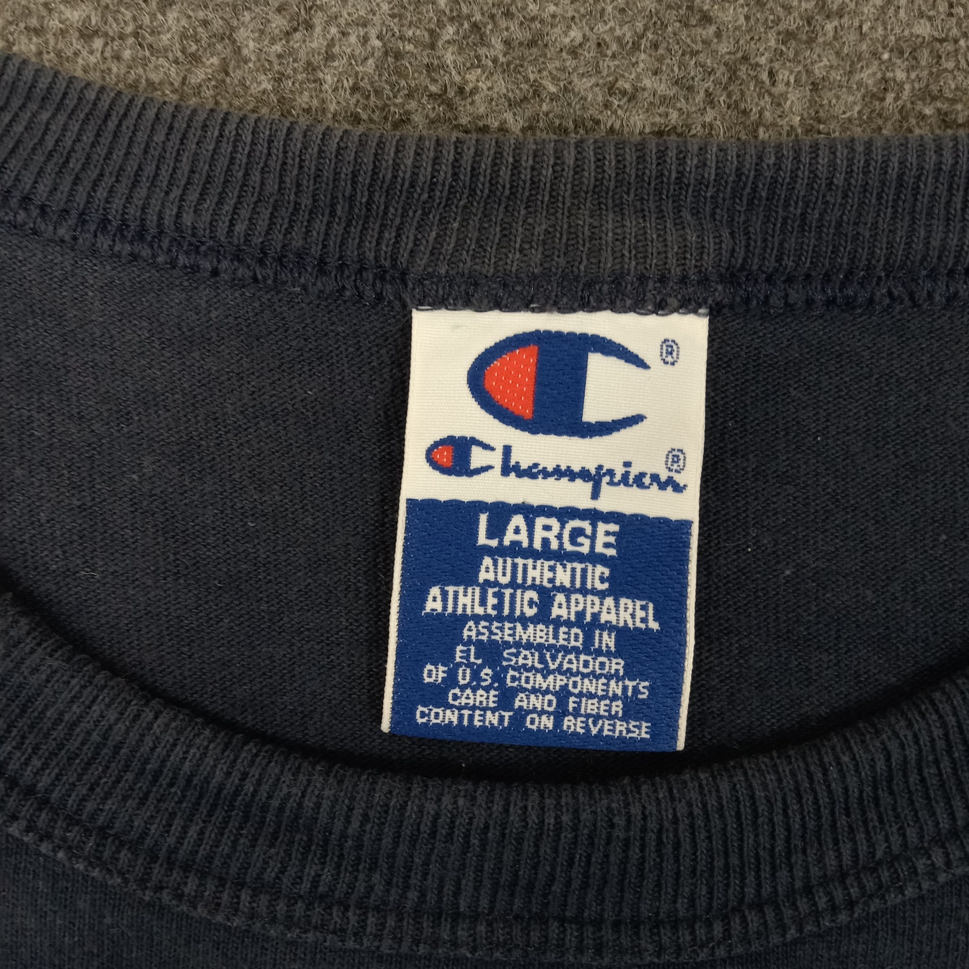 Champion × Vintage Champion American Sport Style Plain Tshirt Size US XL / EU 56 / 4 - 3 Thumbnail