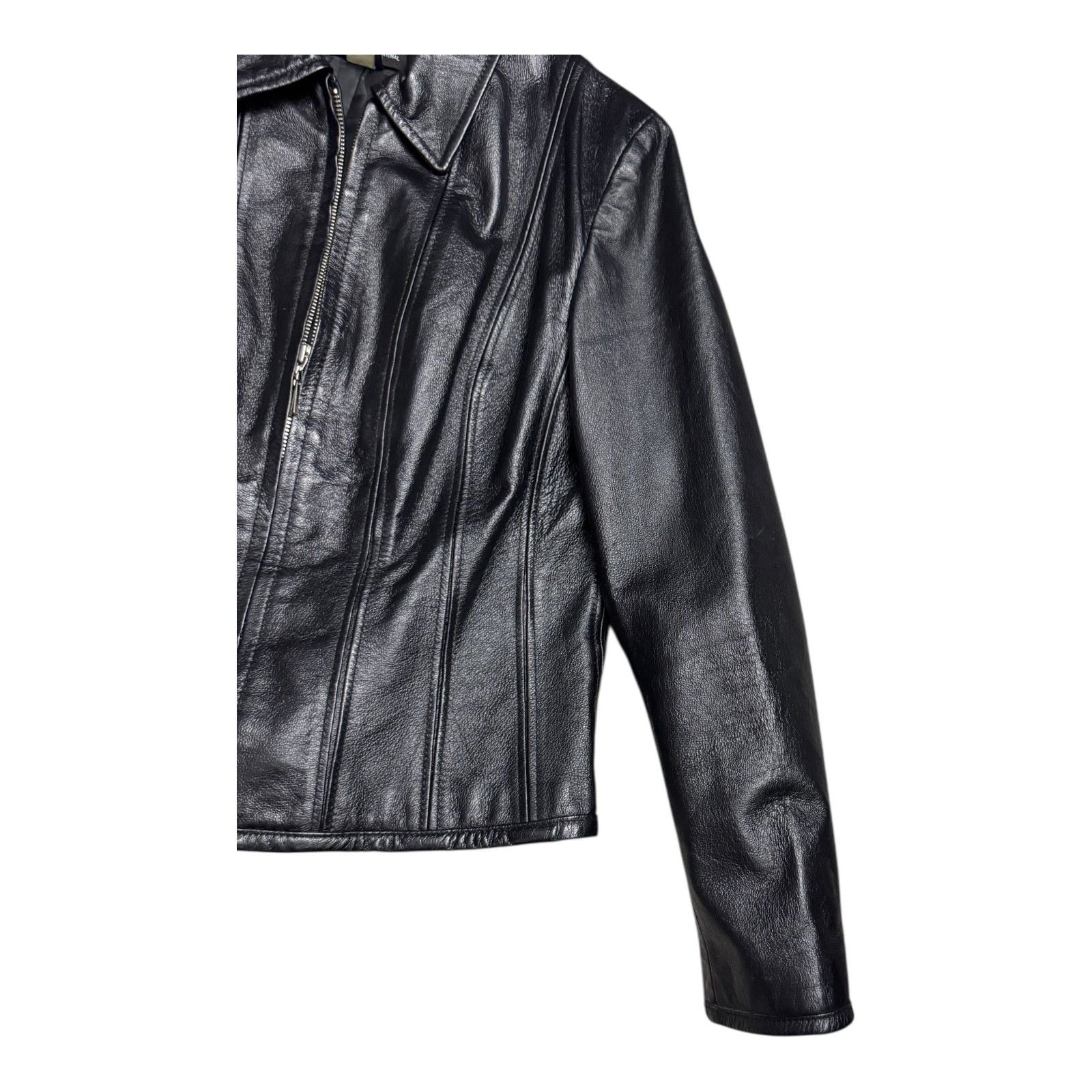 Pelle Moda MODA Genuine Leather Vintage Y2K Leather Jacket Medium Size M / US 6-8 / IT 42-44 - 5 Thumbnail