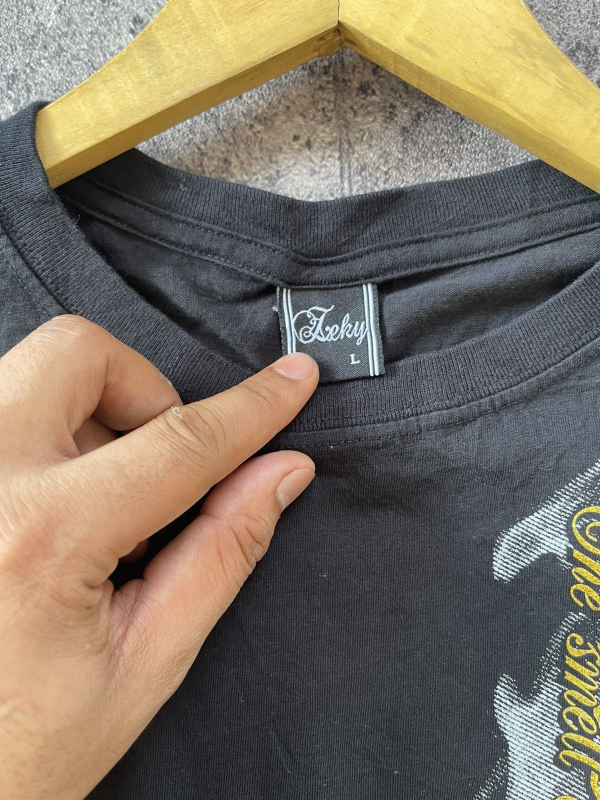 Japanese Brand Y2k Zeky ifsixwasnine long sleeve skull tee Size US L / EU 52-54 / 3 - 3 Thumbnail