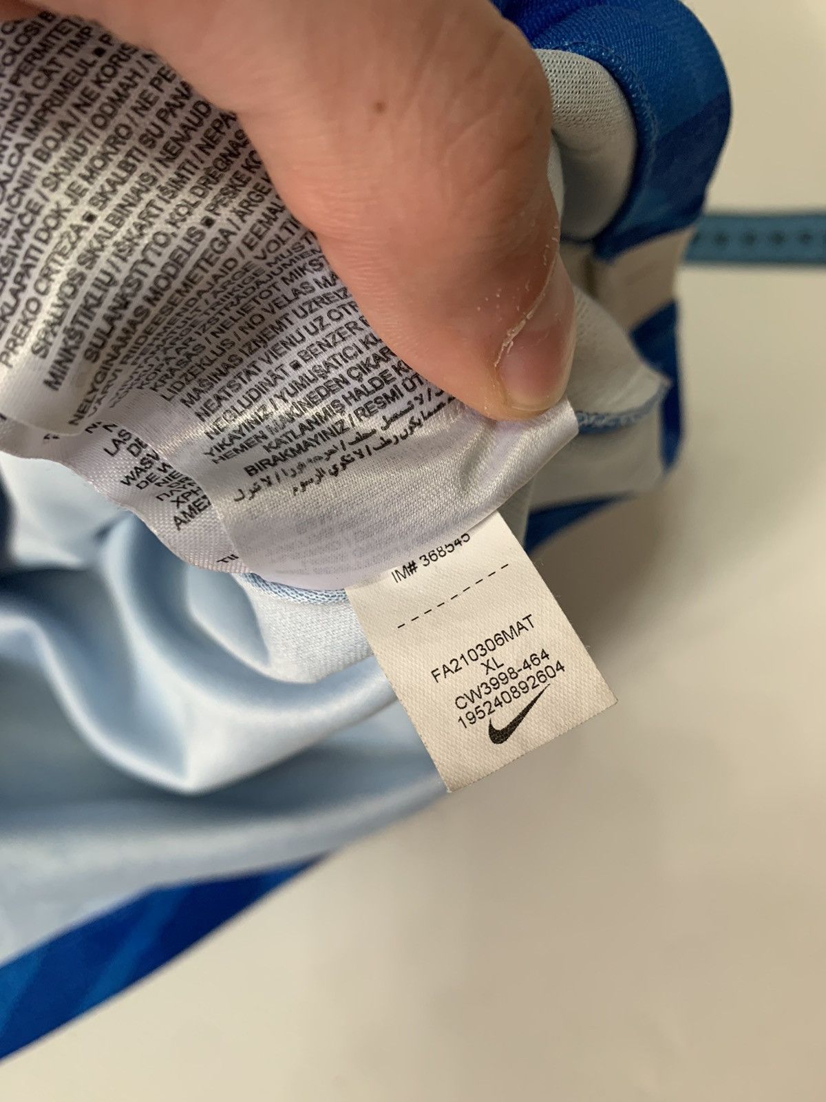 Other Nike Birmingham City Home Football Shirt 2021 2022 Size US XL / EU 56 / 4 - 11 Thumbnail