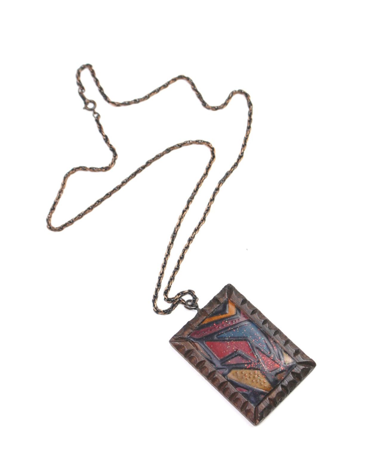 Hysteric Glamour 1990S JAPANESE MADE ABSTRACT WOOD ART NECKLACE Size ONE SIZE - 3 Thumbnail