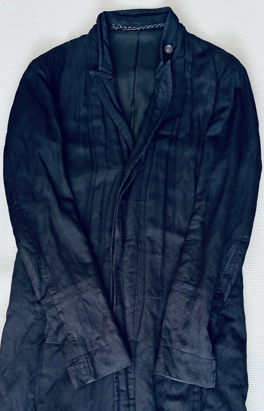 Julius JULIUS AW07 “UNTITLED” Undulated Rayon Coat Size US S / EU 44-46 / 1 - 8 Thumbnail