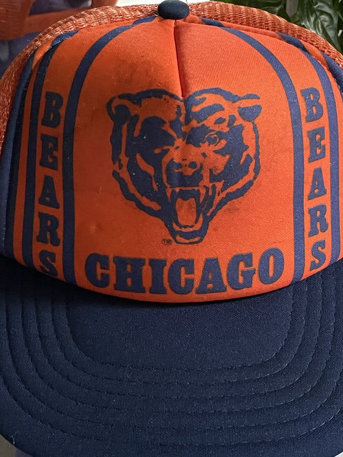 NFL × Vintage Vintage Chicago Bears 1980 Hat Euro Cap NFL RARE Size ONE SIZE - 4 Thumbnail