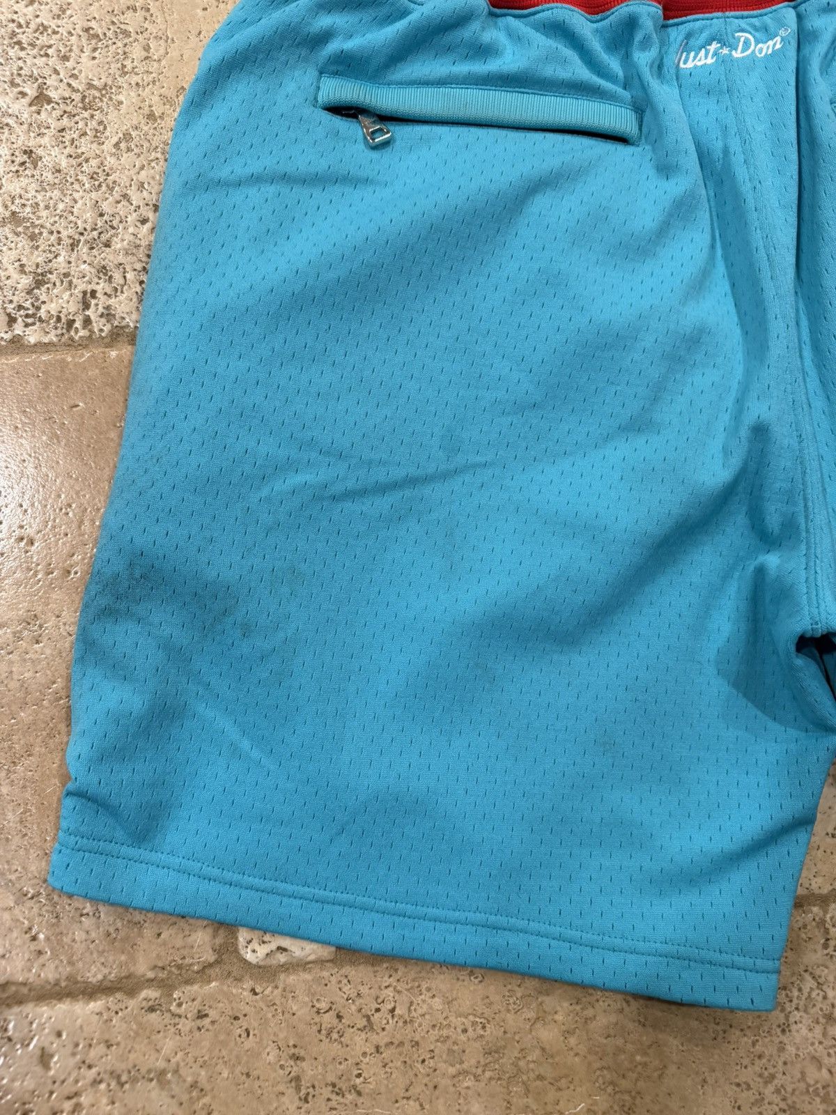 Just Don × Mitchell & Ness × Rsvp Gallery Just Don x Mitchell & Ness NBA Vancover Grizzlies Shorts Size US 34 / EU 50 - 7 Thumbnail