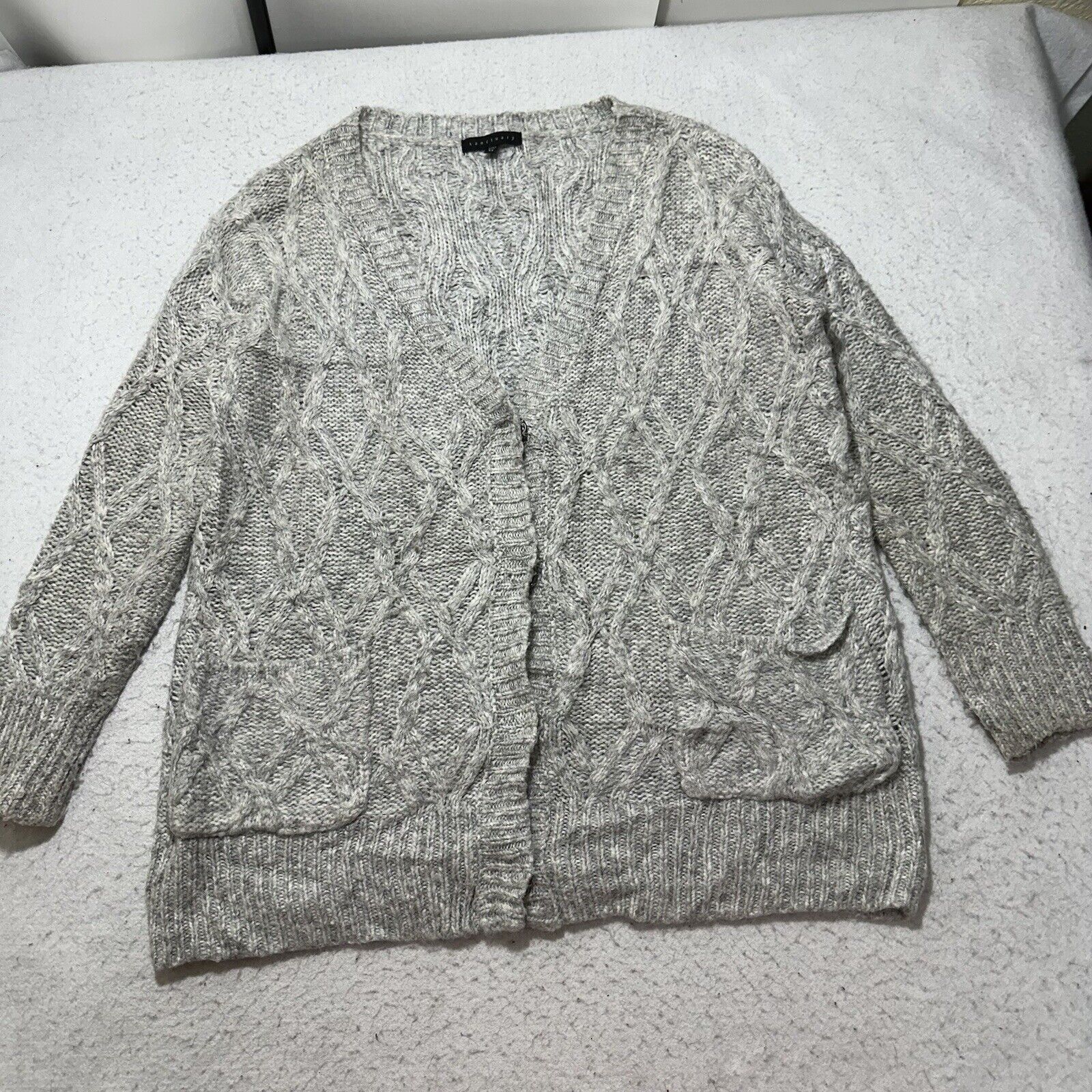 Sanctuary Sanctuary XS Snap Button Down Cardigan Sweater Wool Alpaca Size XS / US 0-2 / IT 36-38 - 1 Thumbnail