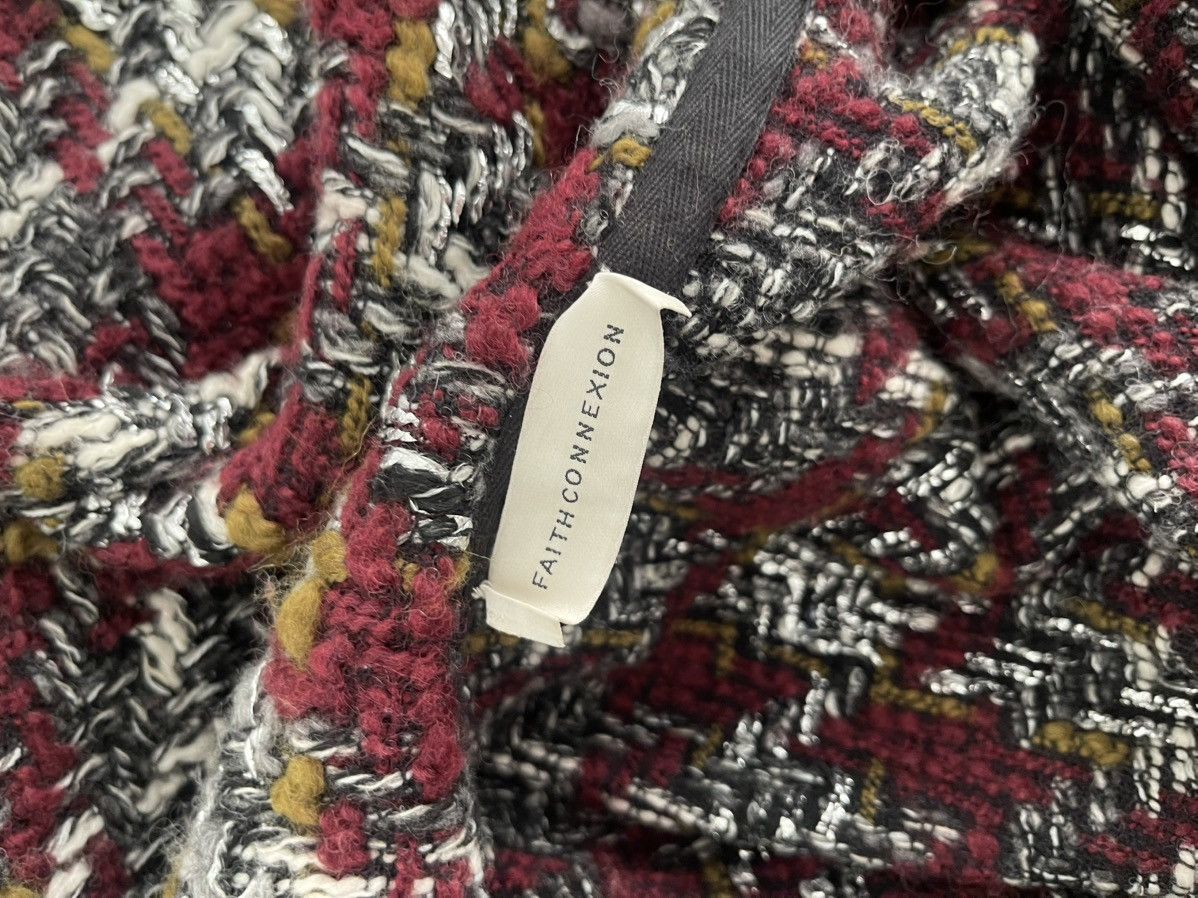 Faith Connexion Tweed zip up hoodie Size US L / EU 52-54 / 3 - 4 Thumbnail