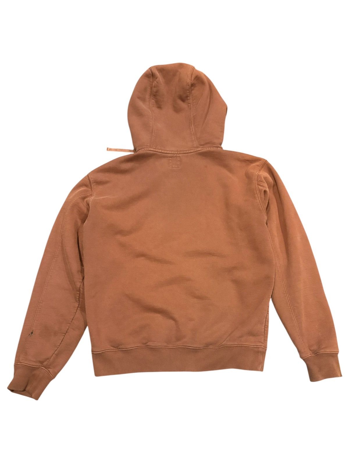 Braindead Collegiate Zip Up Hoodie in Brown, Men's (Size S) — image 2 of 5