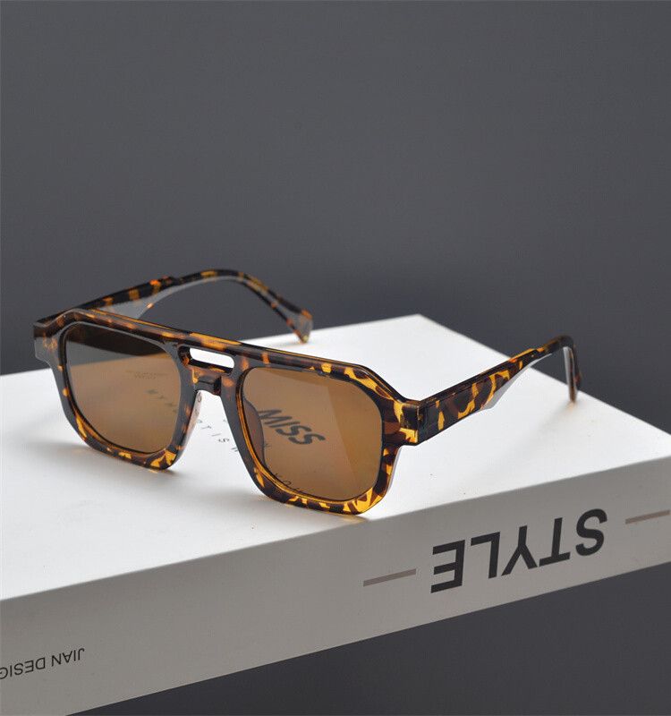 Electric Visual Hip-hop Street ins style custom avant-garde sunglasses Size ONE SIZE - 3 Thumbnail