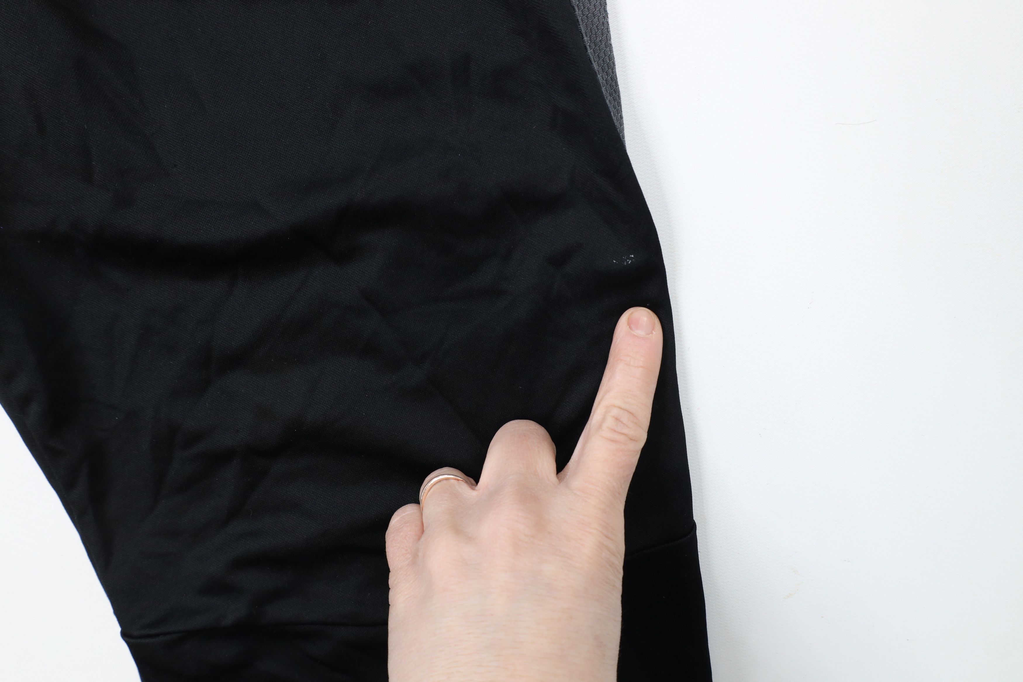 Nike × Vintage Vintage Y2K Nike Scott Mini Swoosh Wide Leg Pants Black Size US 34 / EU 50 - 5 Thumbnail