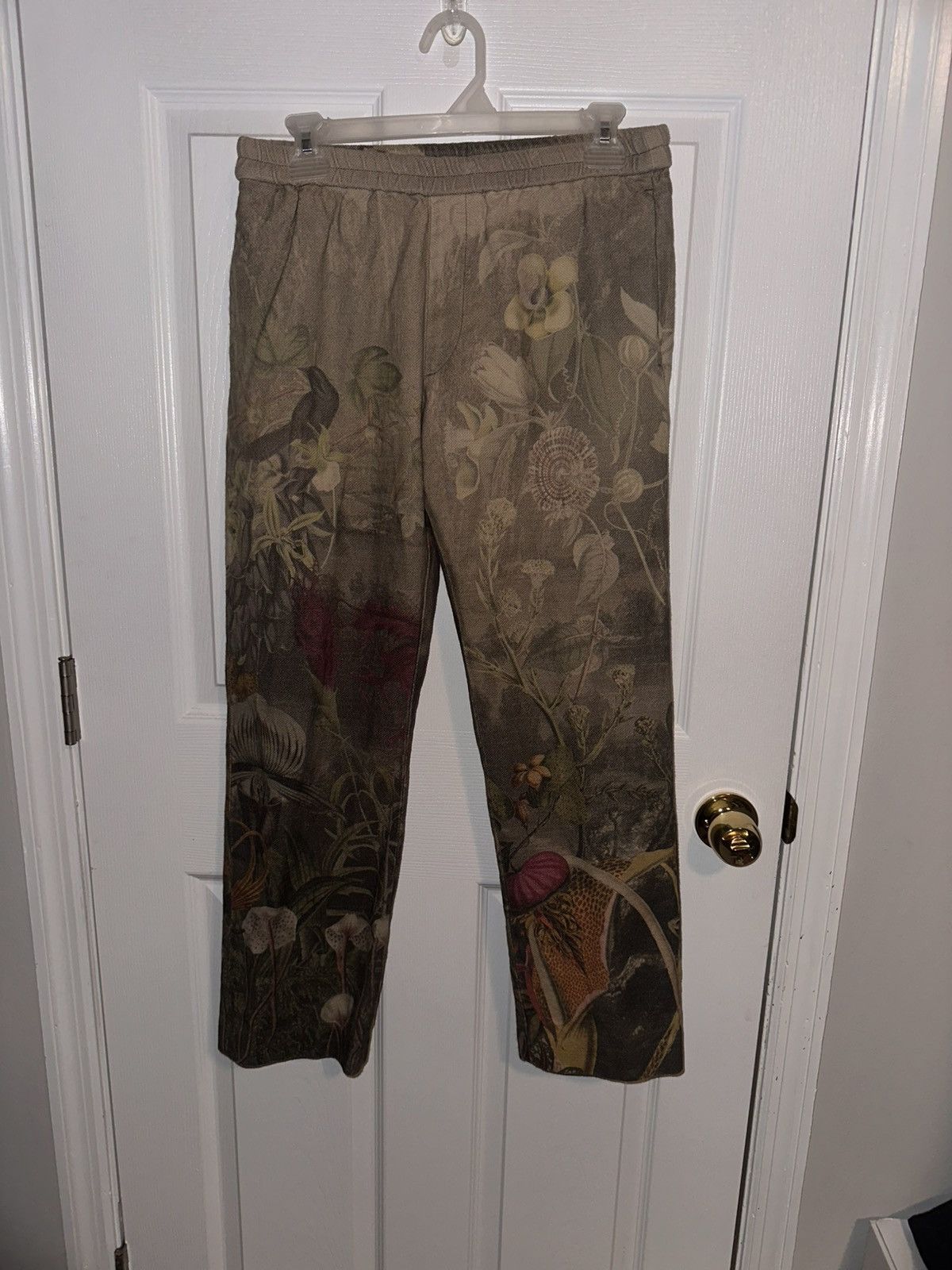 Dries Van Noten Dries Van Noten AW23 floral pant Size US 29 - 1 Thumbnail