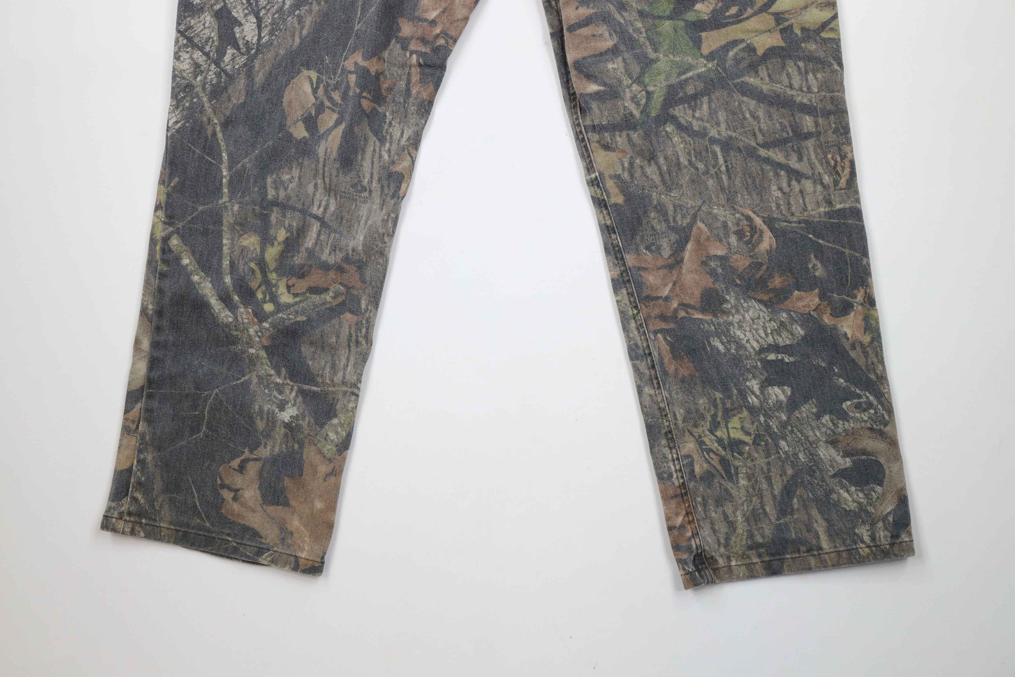 Vintage Vintage 90s Streetwear Camouflage Wide Leg Denim Jeans Size US 42 / EU 58 - 11 Thumbnail
