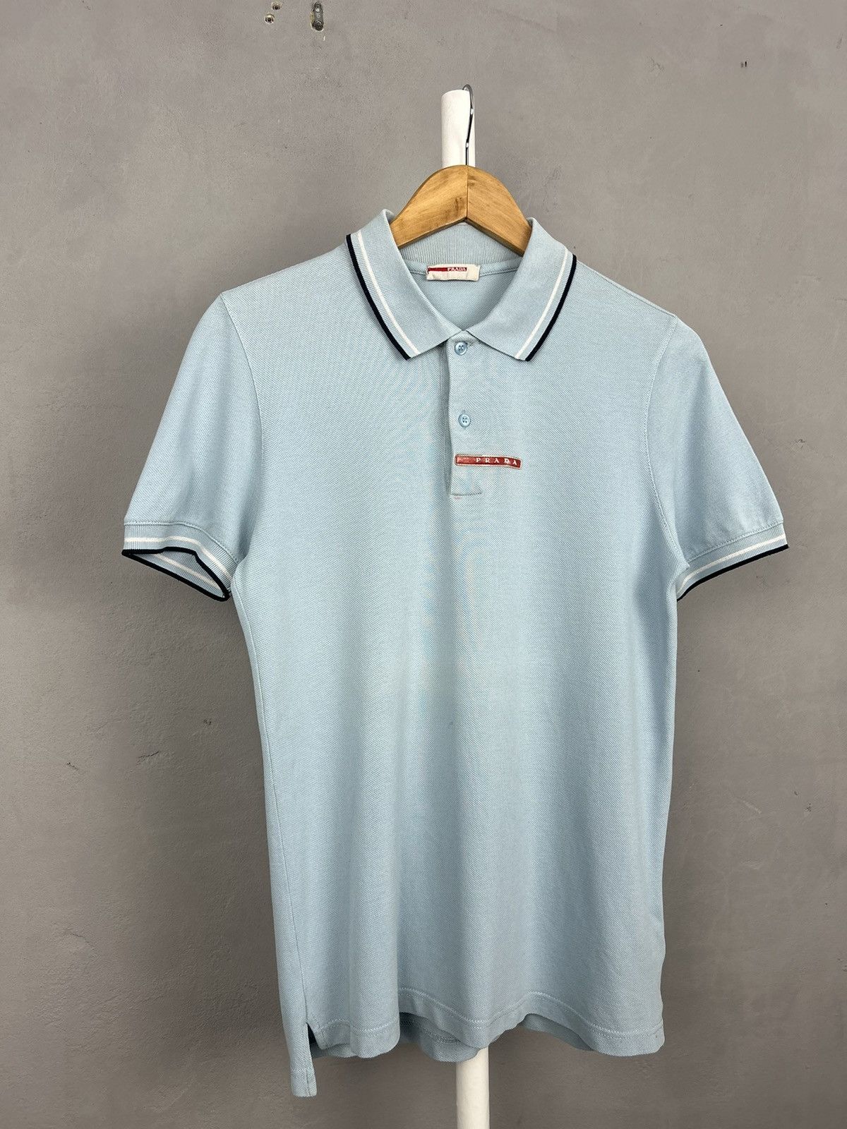 Prada Prada red tab polo shirt rare Size US S / EU 44-46 / 1 - 2 Thumbnail