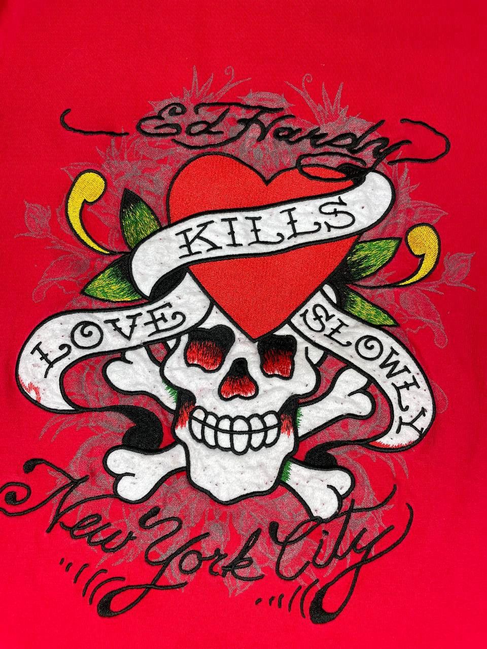 Ed Hardy Ed Hardy T-Shirt Skull Love Kills Slowly Japan Size US M / EU 48-50 / 2 - 4 Thumbnail