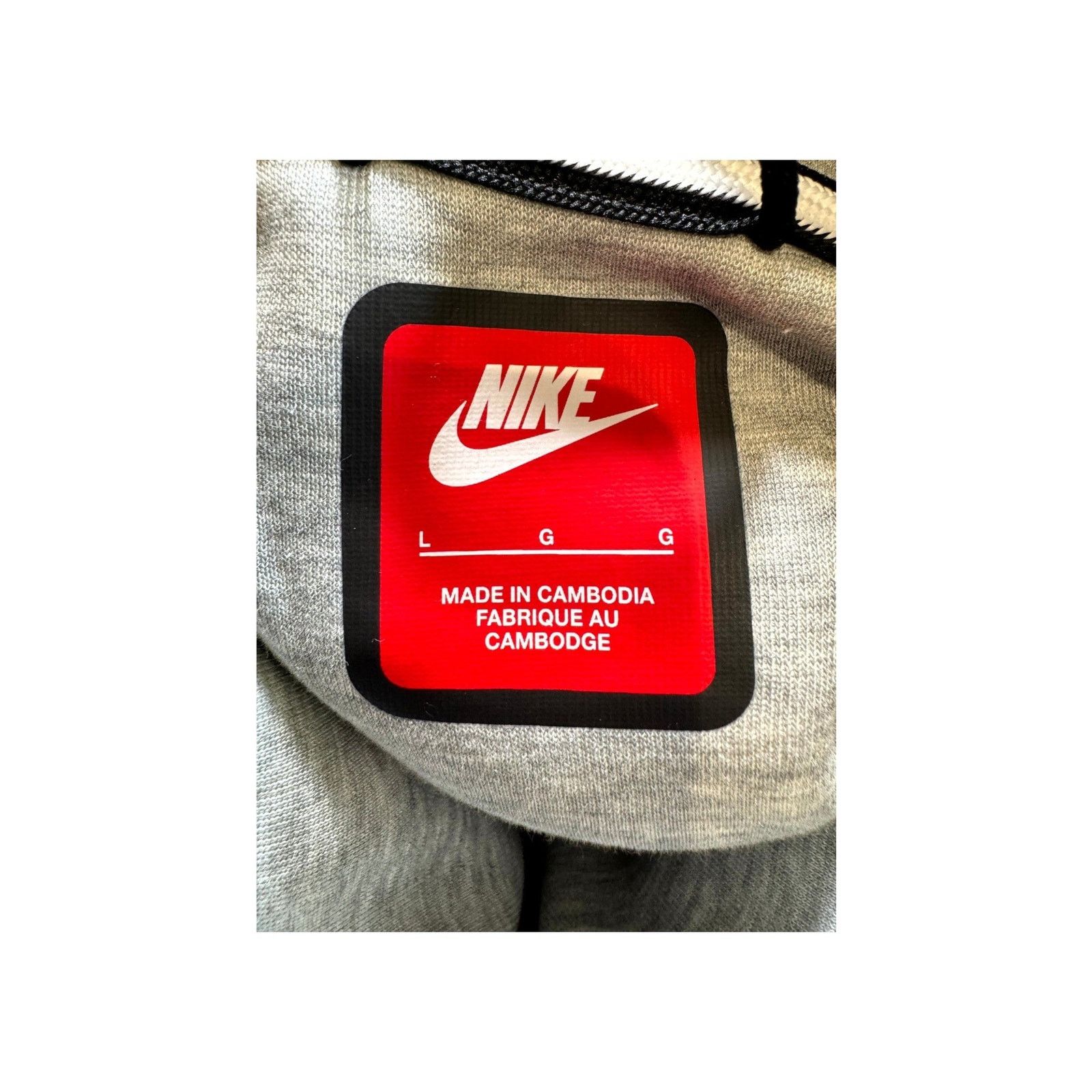 Nike Nike Tech Zip Up Grey Hoodie Size US L / EU 52-54 / 3 - 3 Thumbnail