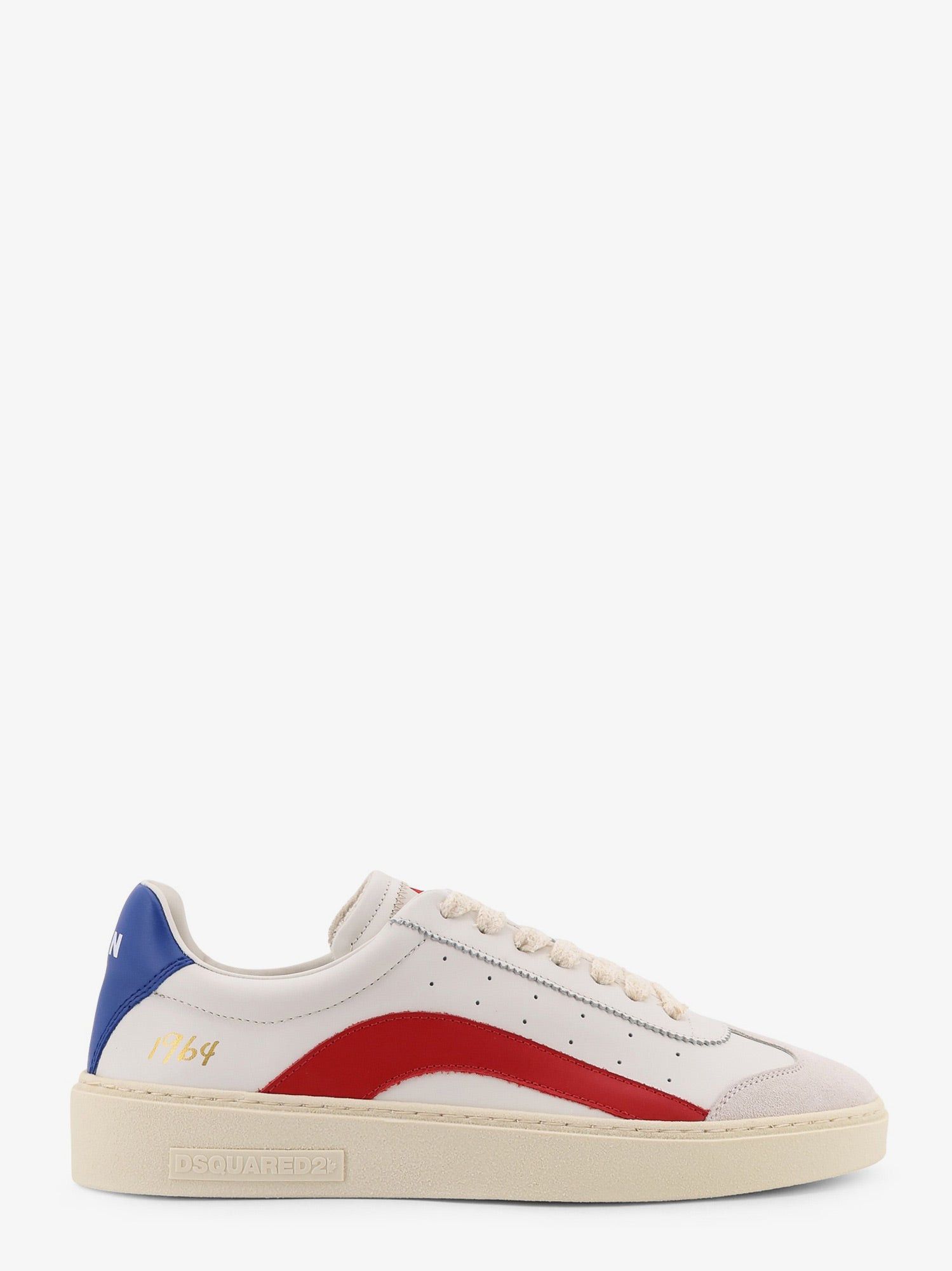 Dsquared2 Rider Leather Low-Top Sneakers Size US 10 / EU 43 - 1 Thumbnail