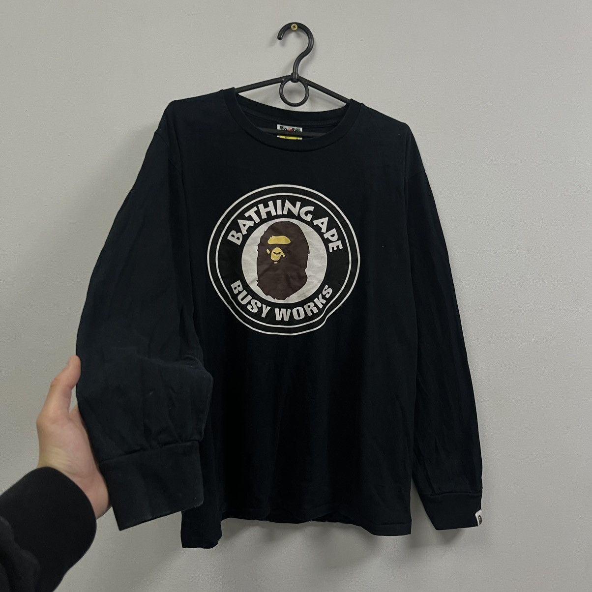 Bape Bape Long sleeve T-shirt Size US L / EU 52-54 / 3 - 2 Thumbnail
