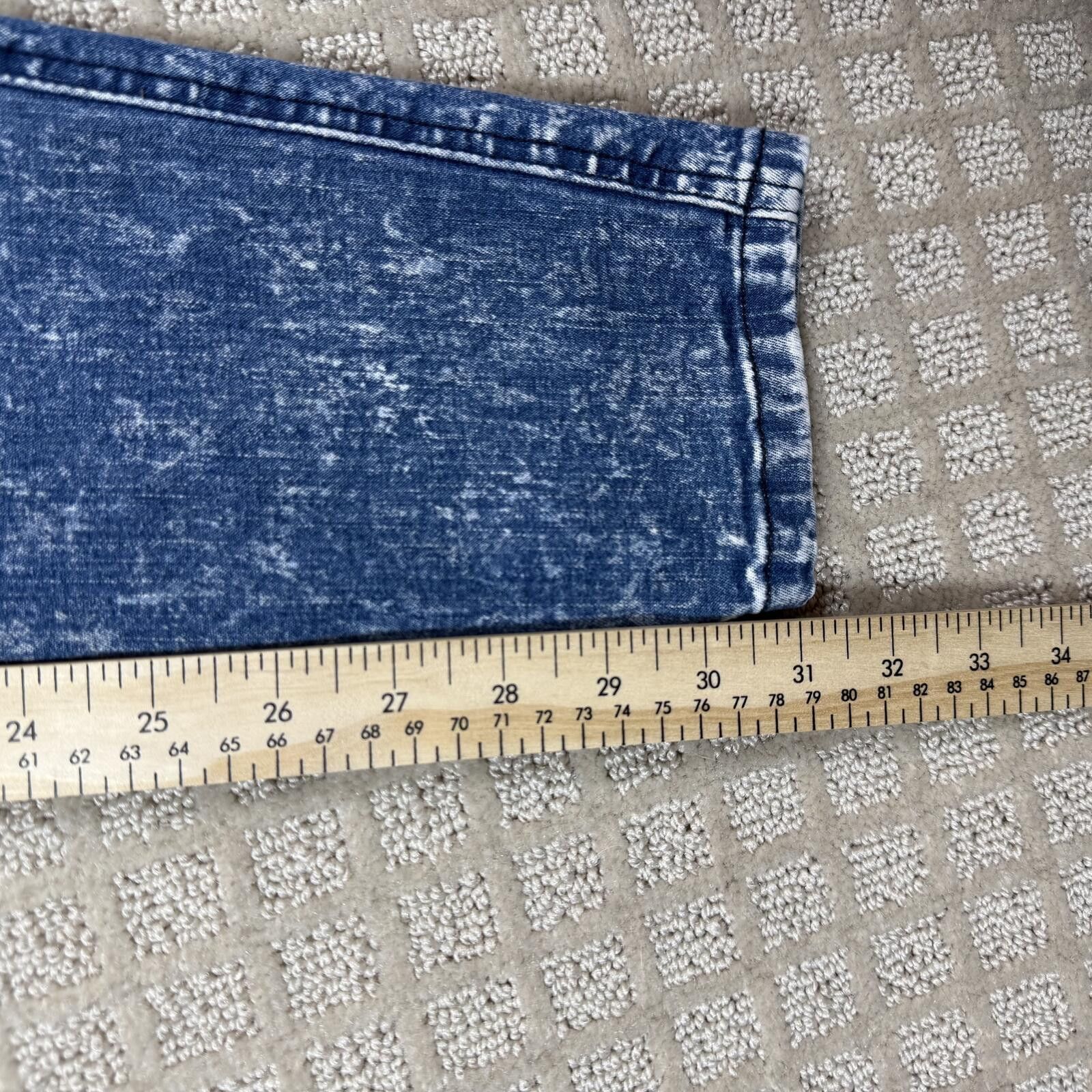Tripp NYC Tripp NYC Acid Wash Skinny Jeans 29x31 Size 29" - 4 Thumbnail